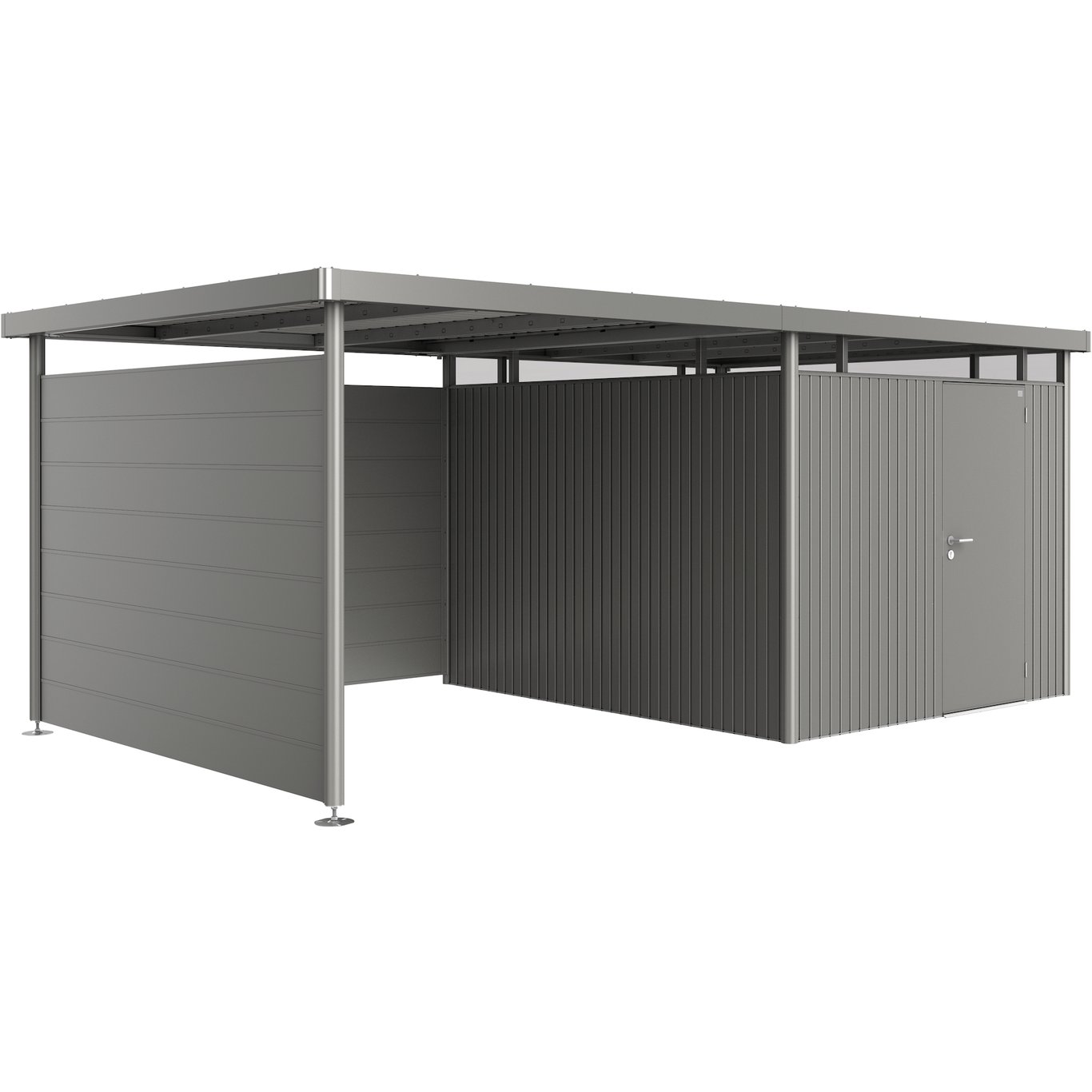 BIOHORT SIDEVEGG HIGHLINE H5 kvartsgrå