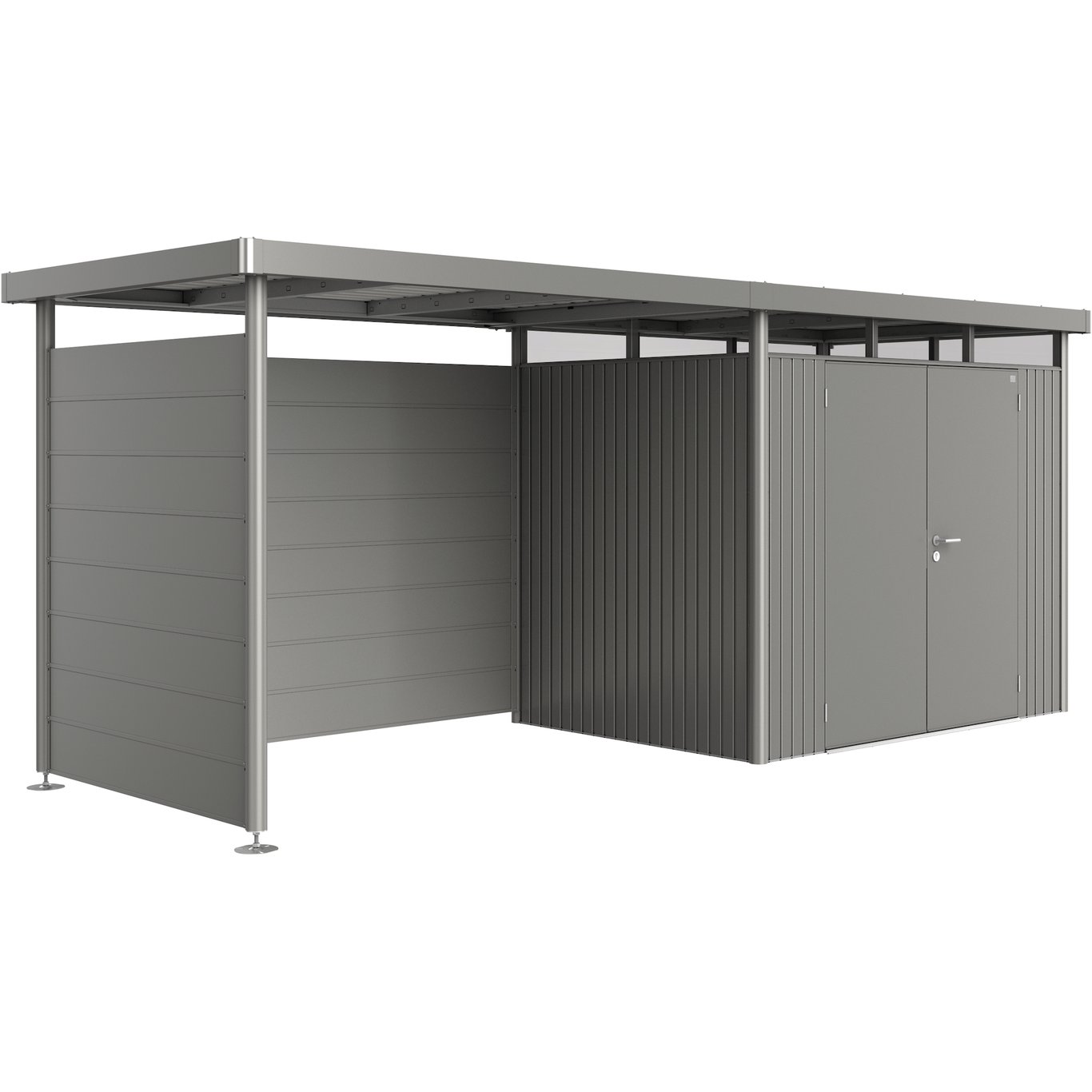 BIOHORT BAKVEGG HIGHLINE H2-H5 kvartsgrå