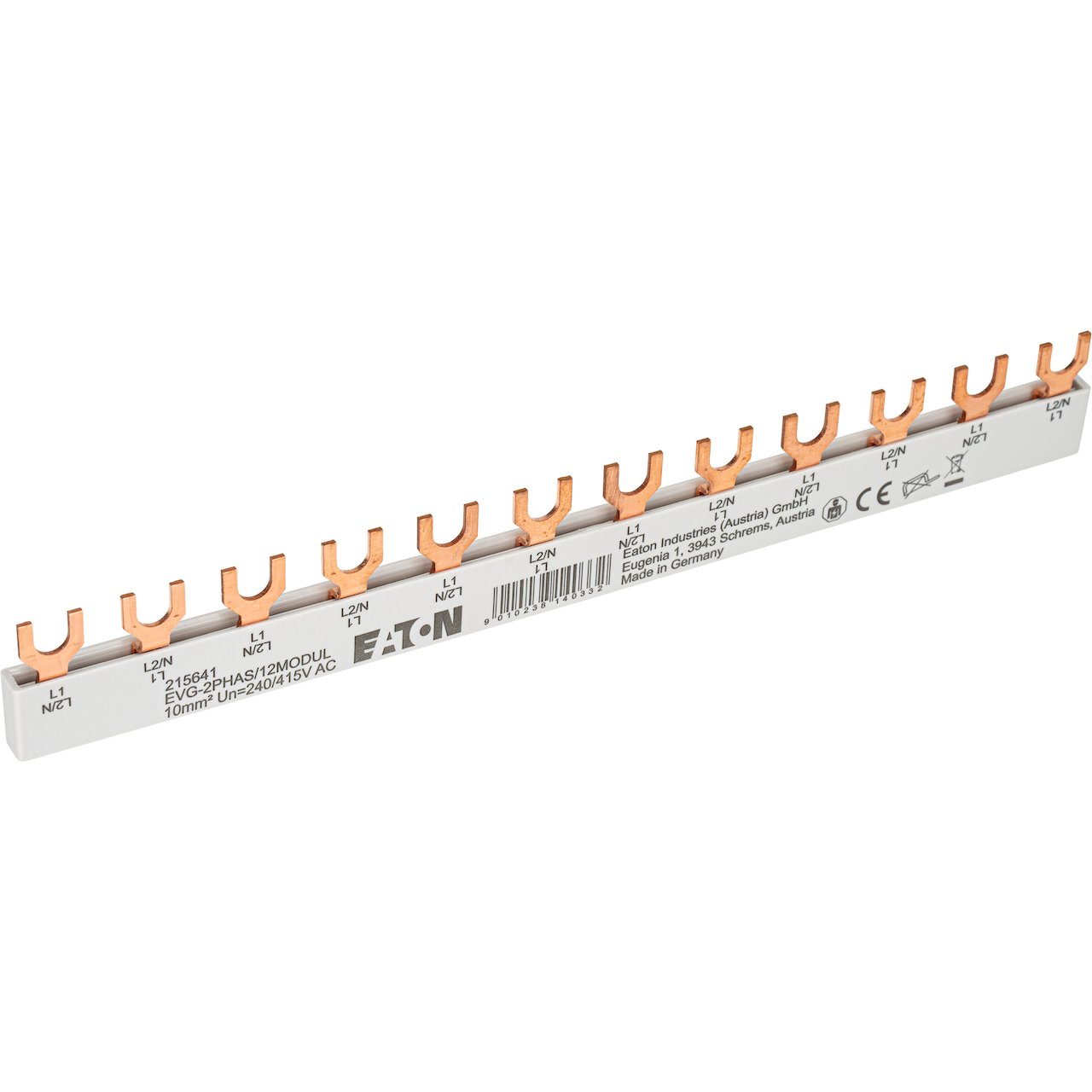 EATON SAMLESKINNE. 2-FAS 1+2-POL 12 MODUL EATON SAMLESKINNE. 2-FAS 1+2-POL 12 MODUL