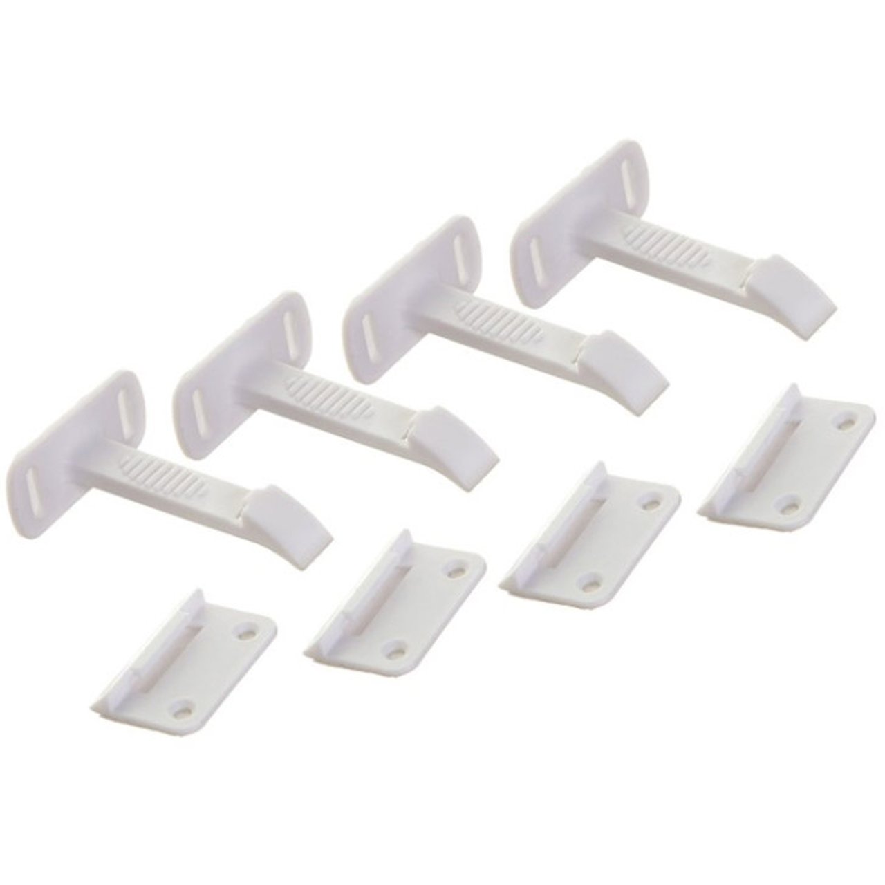 DREAMBABY BARNESIKRING TIL SKAPDØRER Á 4 STK, INNVENDIG HVIT DREAMBABY BARNESIKRING TIL SKAPDØRER Á 4 STK, INNVENDIG HVIT