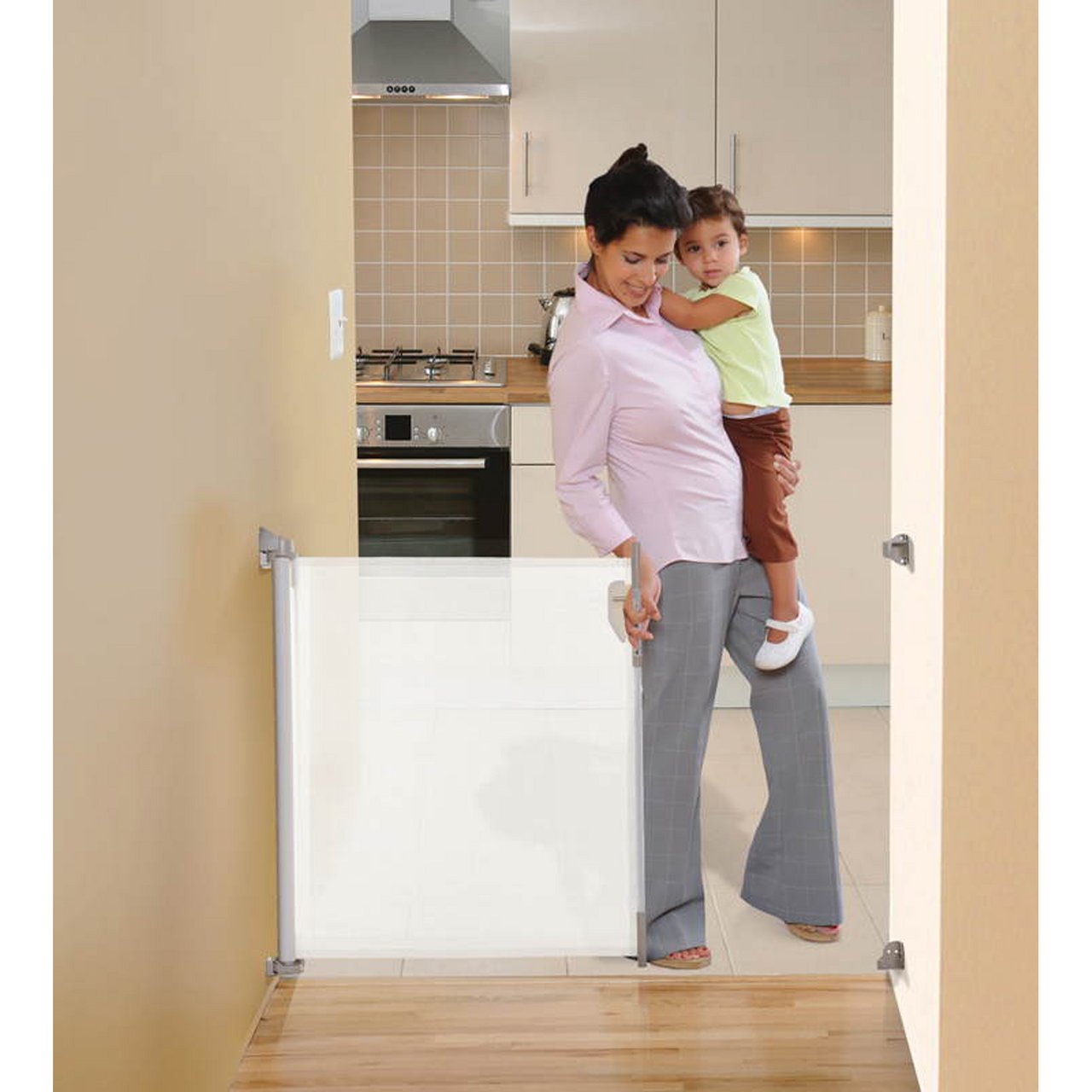 DREAMBABY TRAPPESIKRING - HVIT