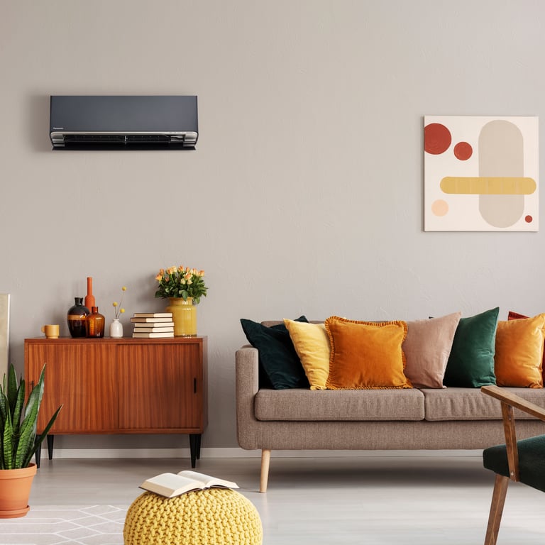 MITSUBISHI ELECTRIC ZEN VARMEPUMPE SØLV DESIGNMODELL | Megaflis.no