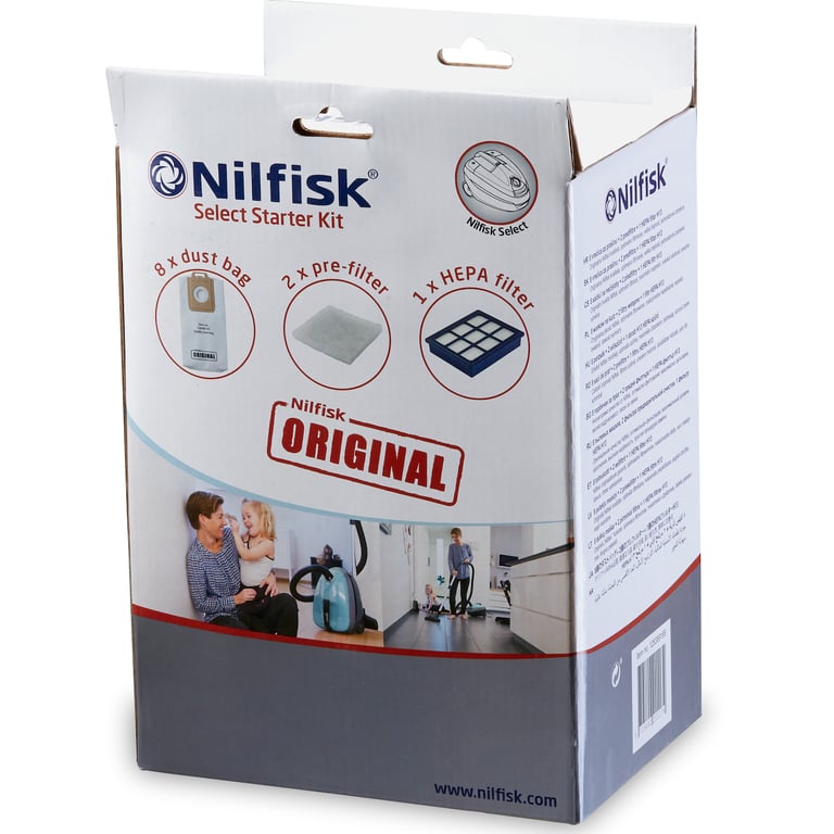 Filtro HEPA H13 Per Aspirapolvere Nilfisk King (500, 510, 520, 525, 540) - Ricambio 22356800 - Per Allergici