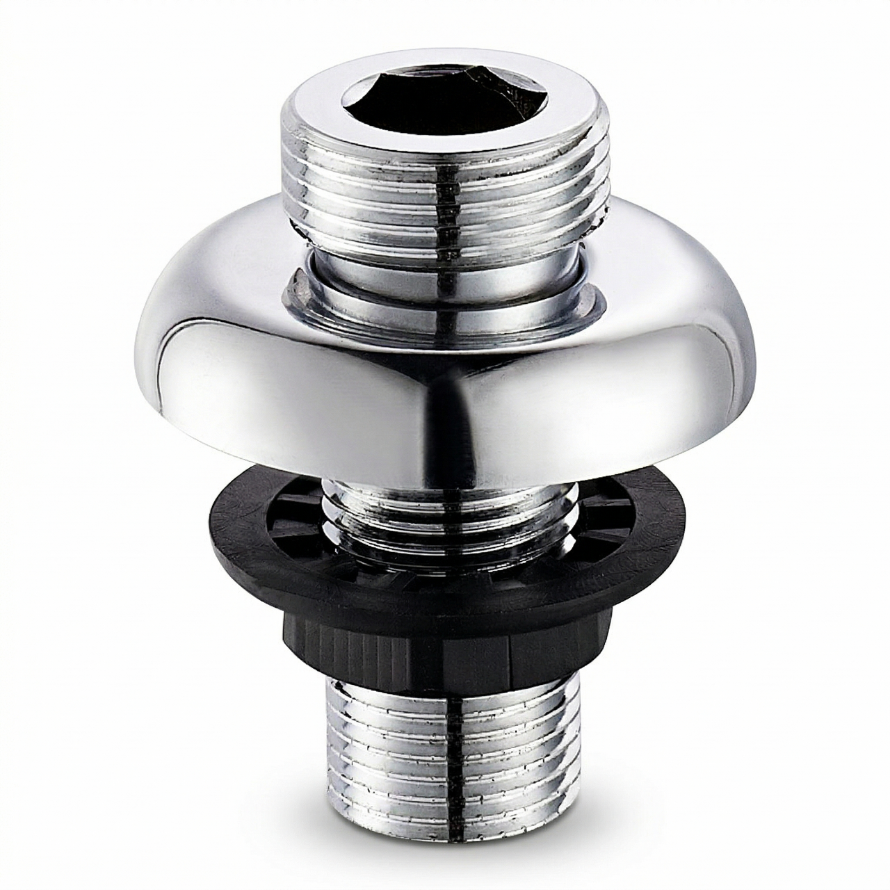 CELESTE KABINETTGJENNOMFØRING 1/2"X3/4" 55MM 2STK KROM
