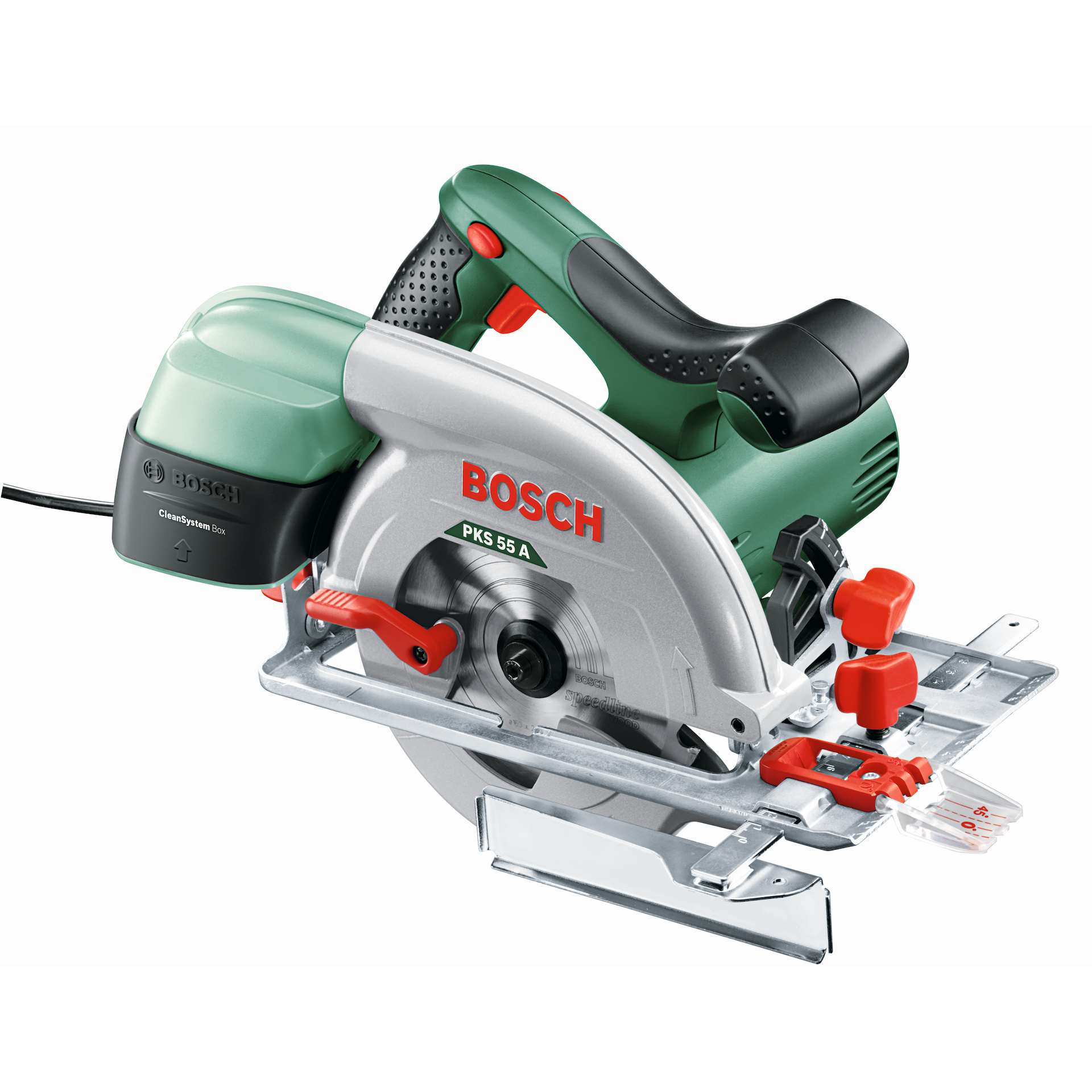 BOSCH SIRKELSAG PKS 55 A 160MM 1200W Megaflis no bosch-sirkelsag-pks-55-a-160mm-1200w-megaflis-no