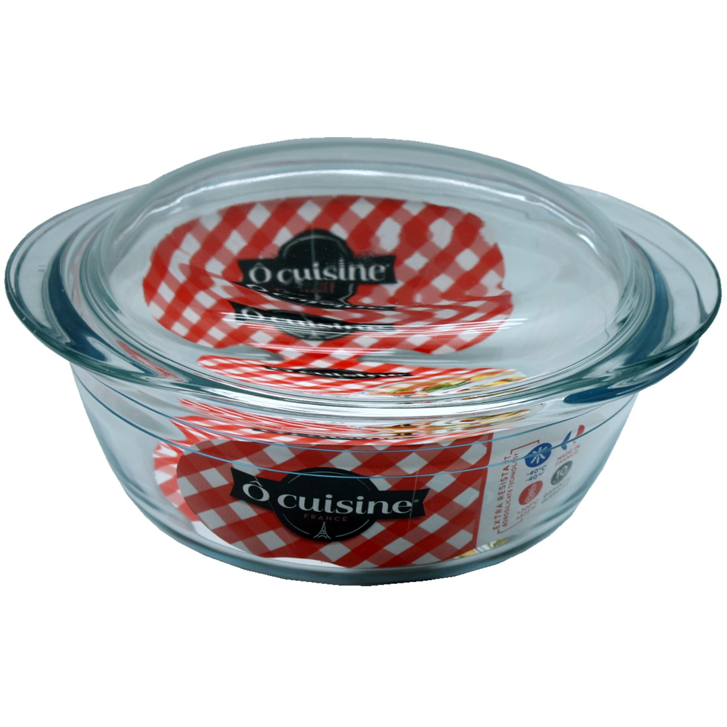 CUISINE ILDFAST FORM RUND M/LOKK 1,1 L