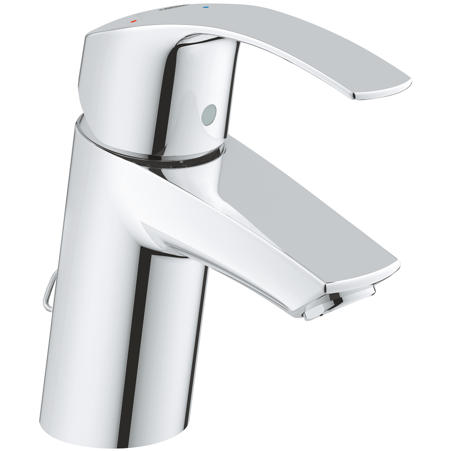 GROHE EUROSMART S SERVANTBATTERI M/KJEDE KROM