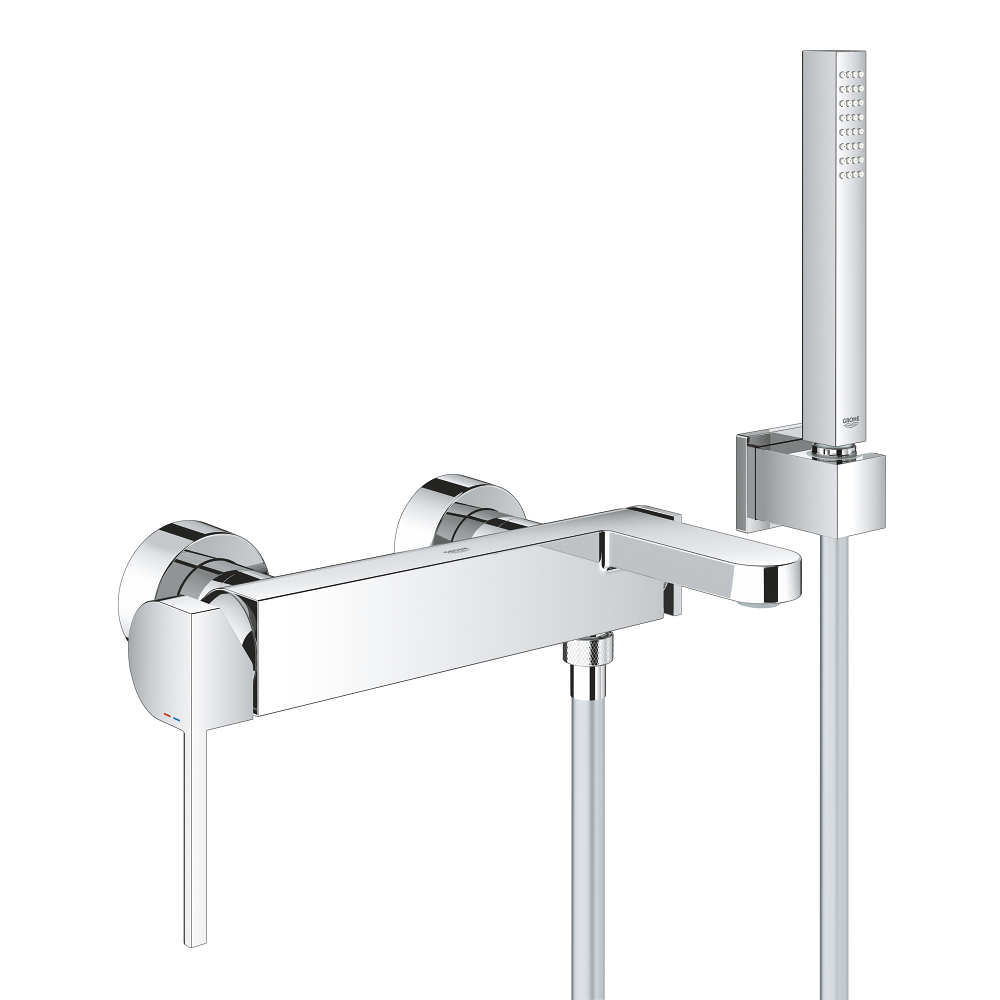 GROHE PLUS KAR- OG DUSJBATTERI M/HÅNDDUSJ KROM