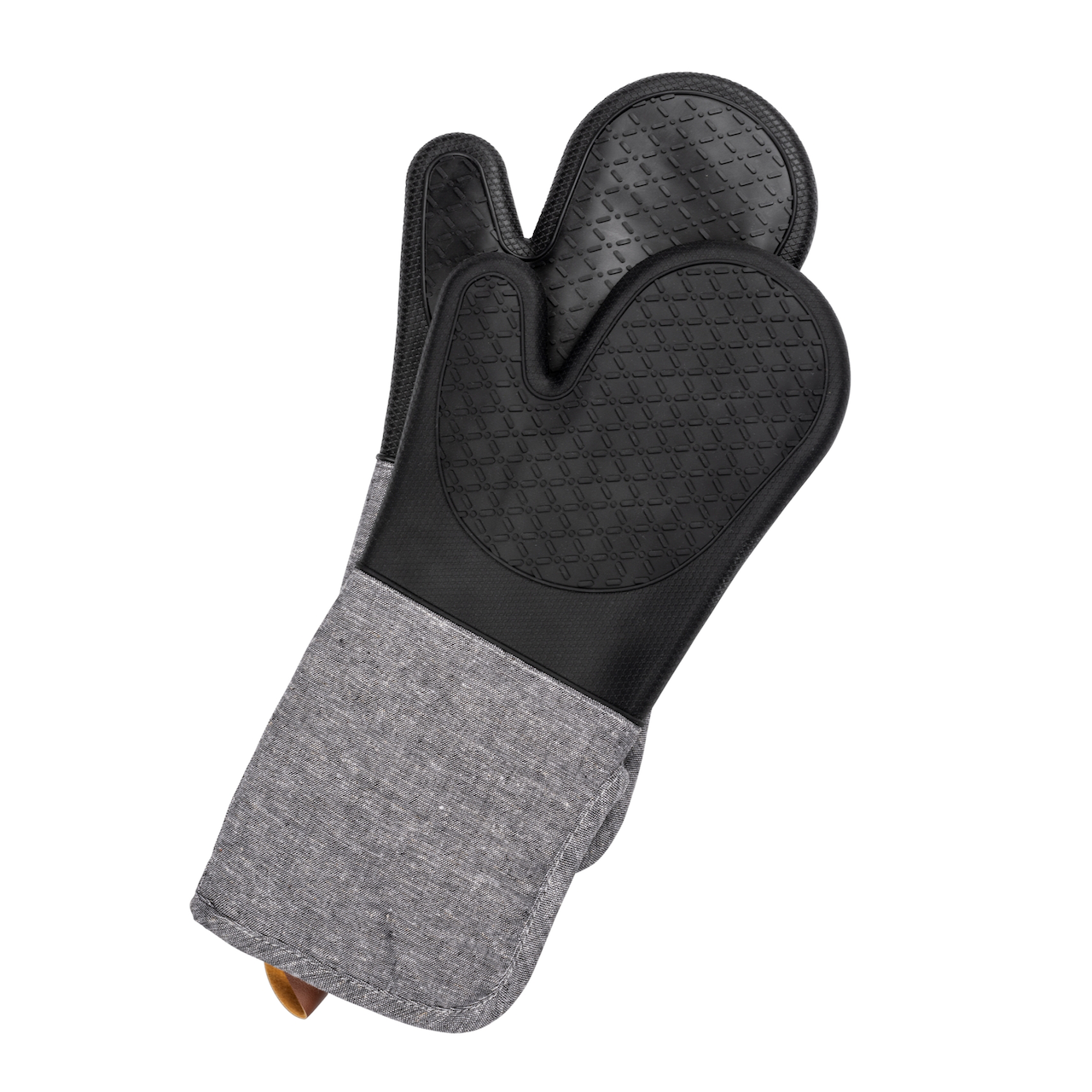 WENKO OUTDOOR ADA GRYTELAPPER I SILIKON 2 STK GRÅ/SORT