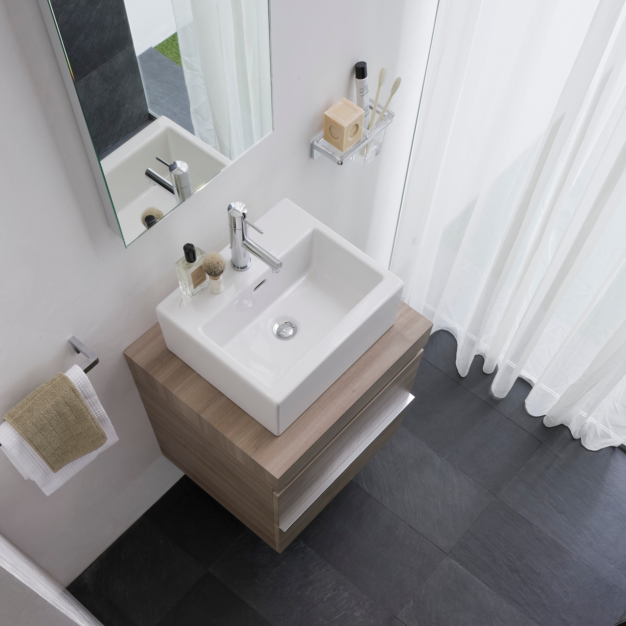 LAUFEN LIVING CITY SERVANT 45X38 CM HVIT