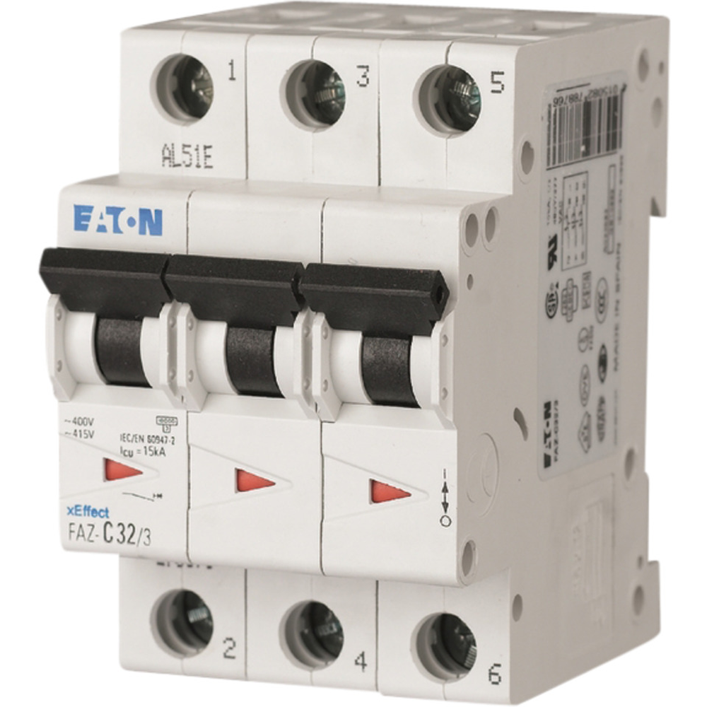 EATON AUTOMATSIKRING 32A 3MOD Megaflis no EATON AUTOMATSIKRING 32A 3MOD Megaflis no