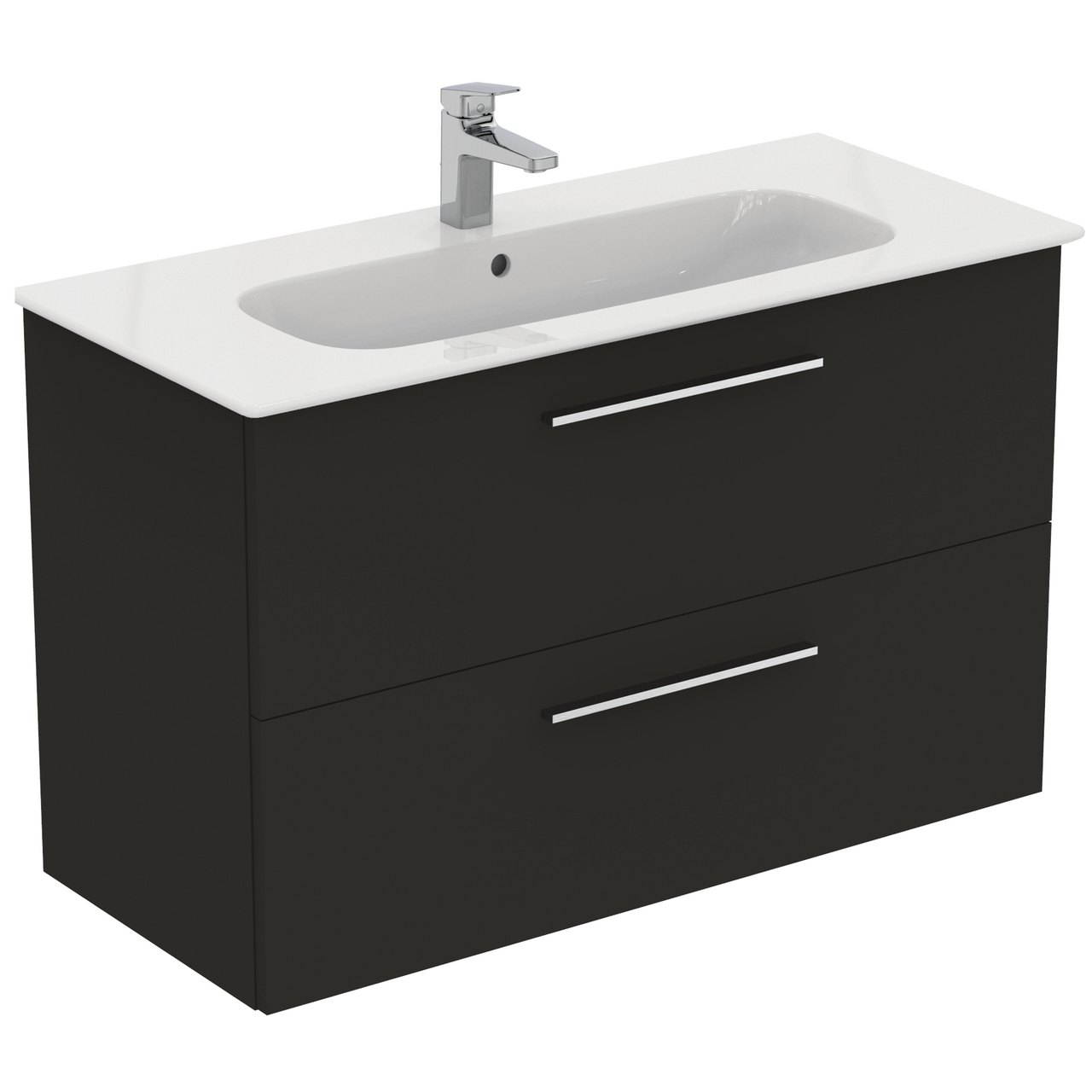 IDEAL STANDARD I.LIFE A BADEROMSMØBEL 1040X460 CARBON GREY M/KROM HÅNDTAK