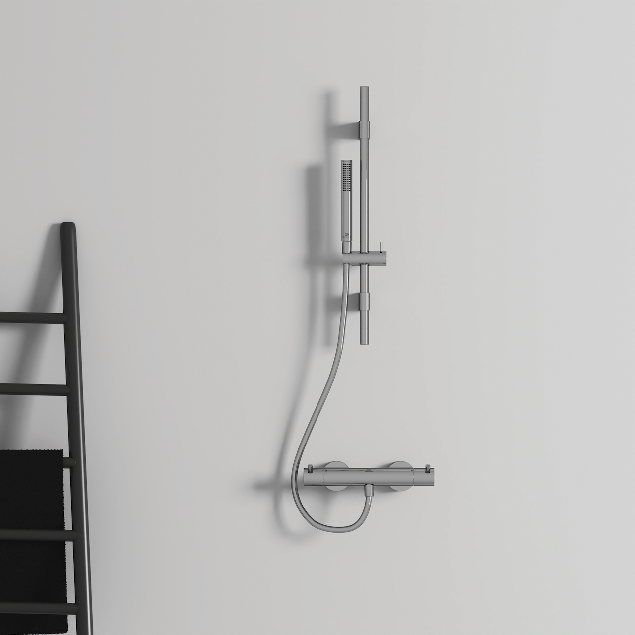 Ideal Standard IdealRain Evo - Set Douchekop, Douchestang En Doucheslang 3 Stralen Chroom Be420aa Ideal Standard IdealRain Evo - Set Douchekop, Douchestang En Doucheslang 3 Stralen Chroom Be420aa
