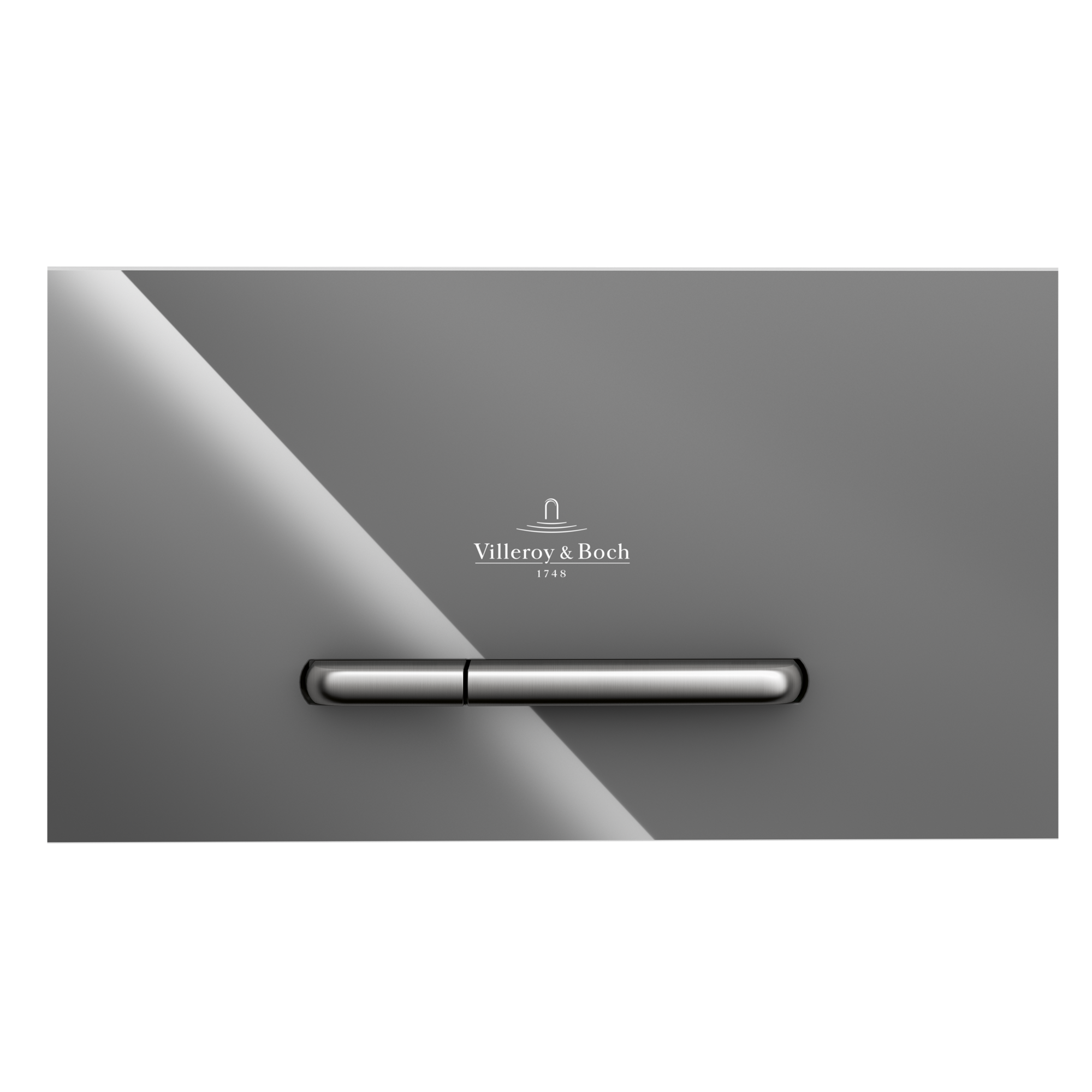 V&B VICONNECT M300 TRYKKPLATE GRÅ GLASS