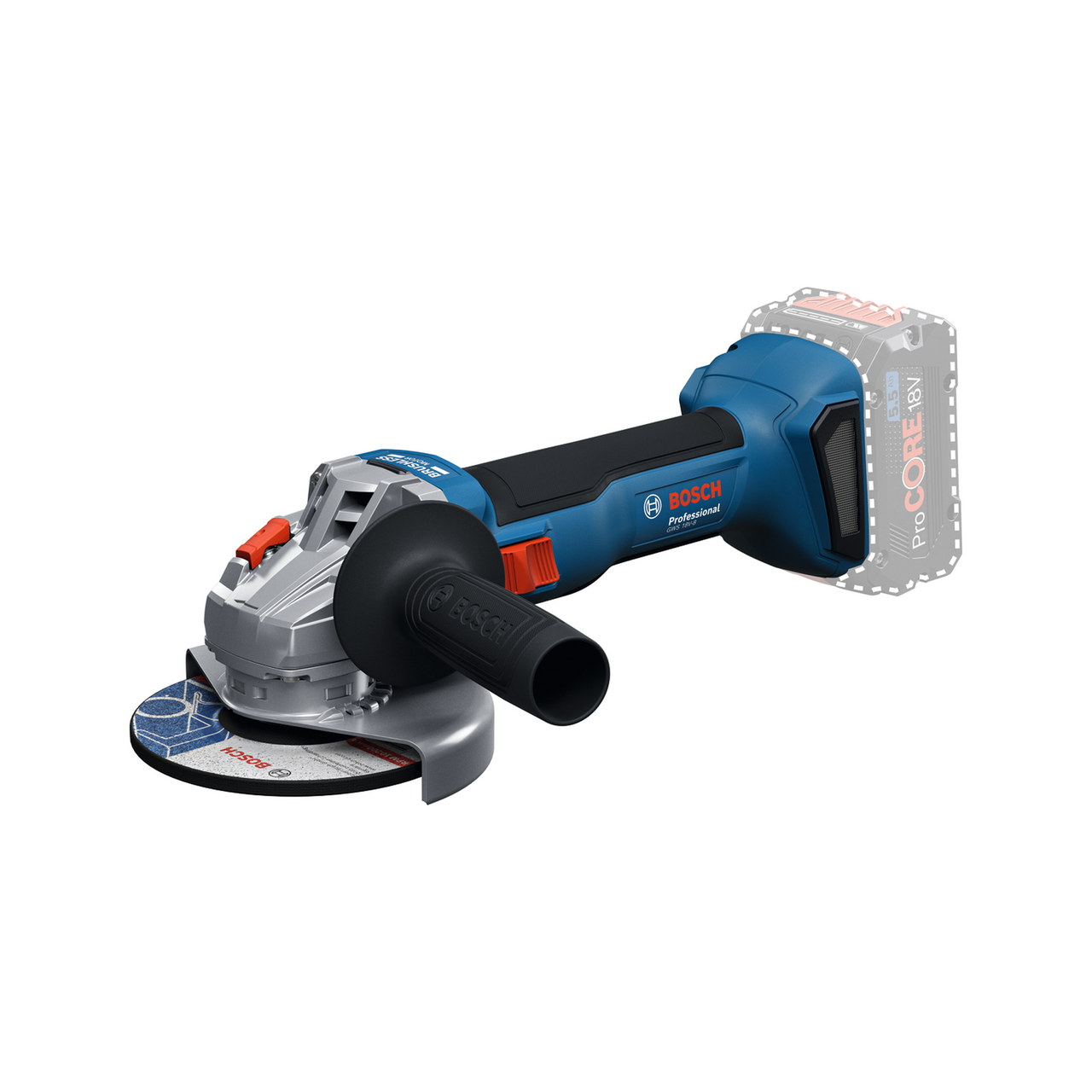 BOSCH VINKELSLIPER GWS 18V-8