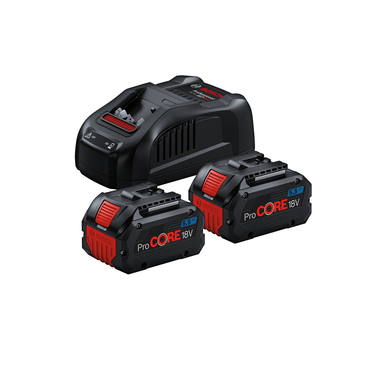 BOSCH STARTERSETT PC 18V 2X5,5AH GAL 18V-40