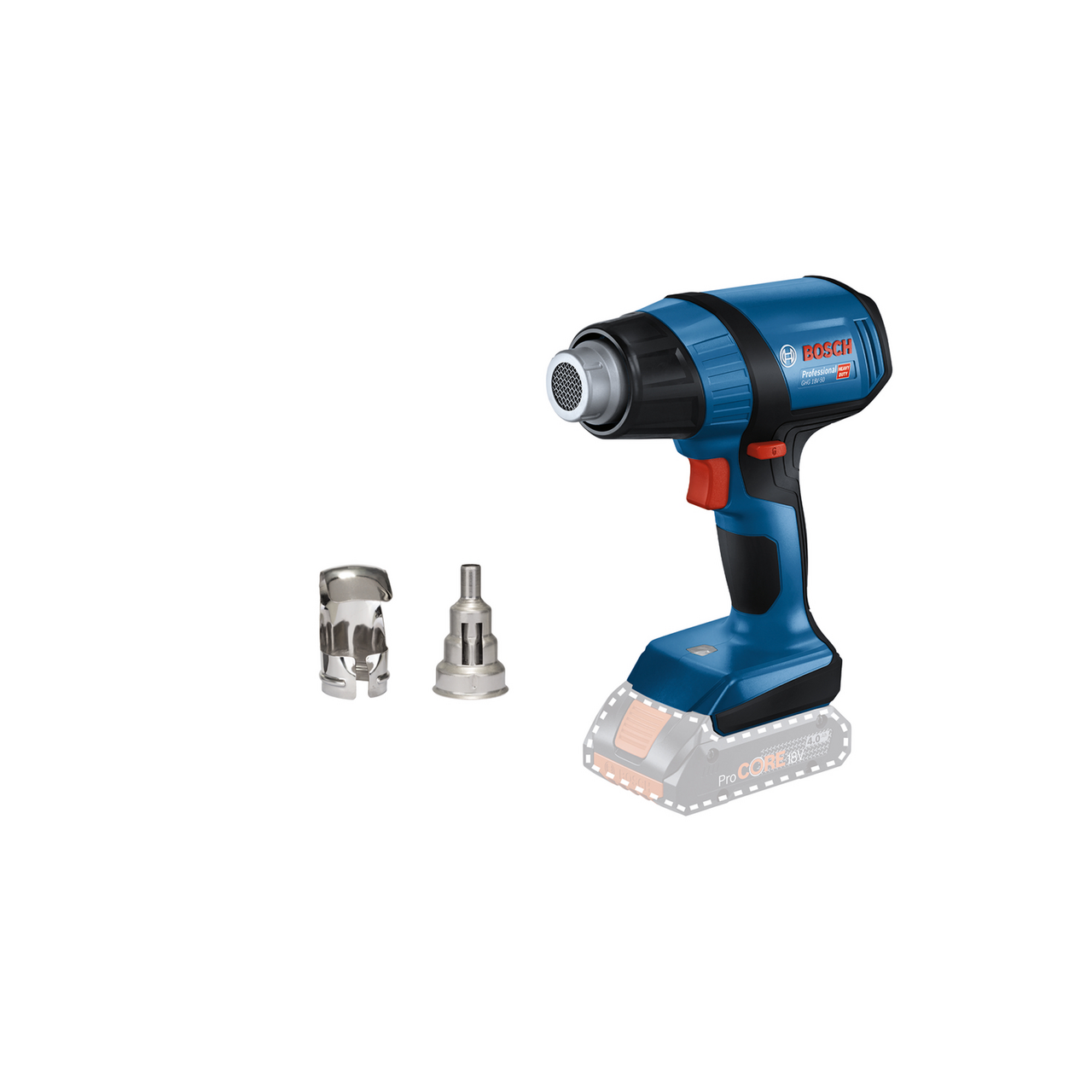 BOSCH VARMLUFTPISTOL GHG 18V-50 SOLO