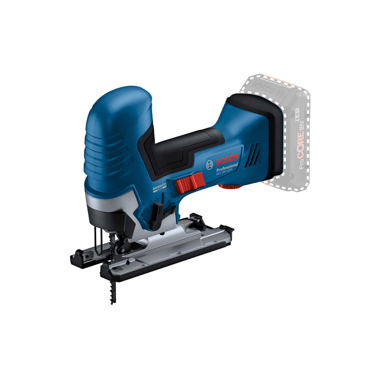 BOSCH STIKKSAG GST 18V-125 S SOLO