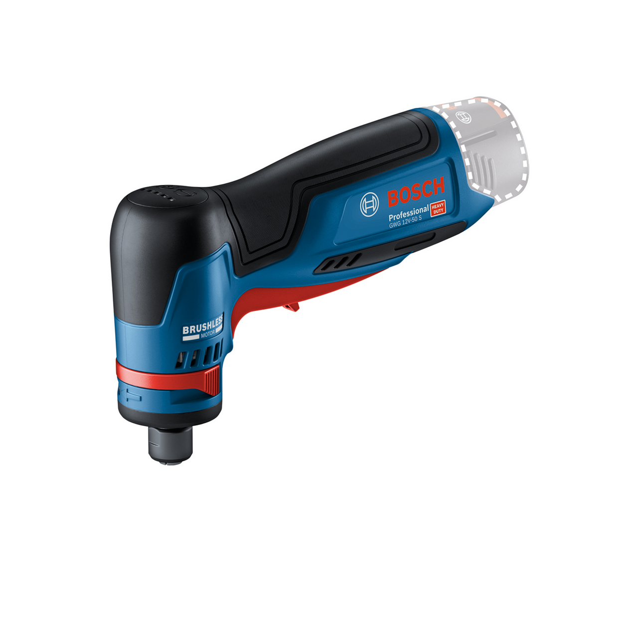 BOSCH SLIPEMASKIN VINKLET GWG 12V-50 S SOLO