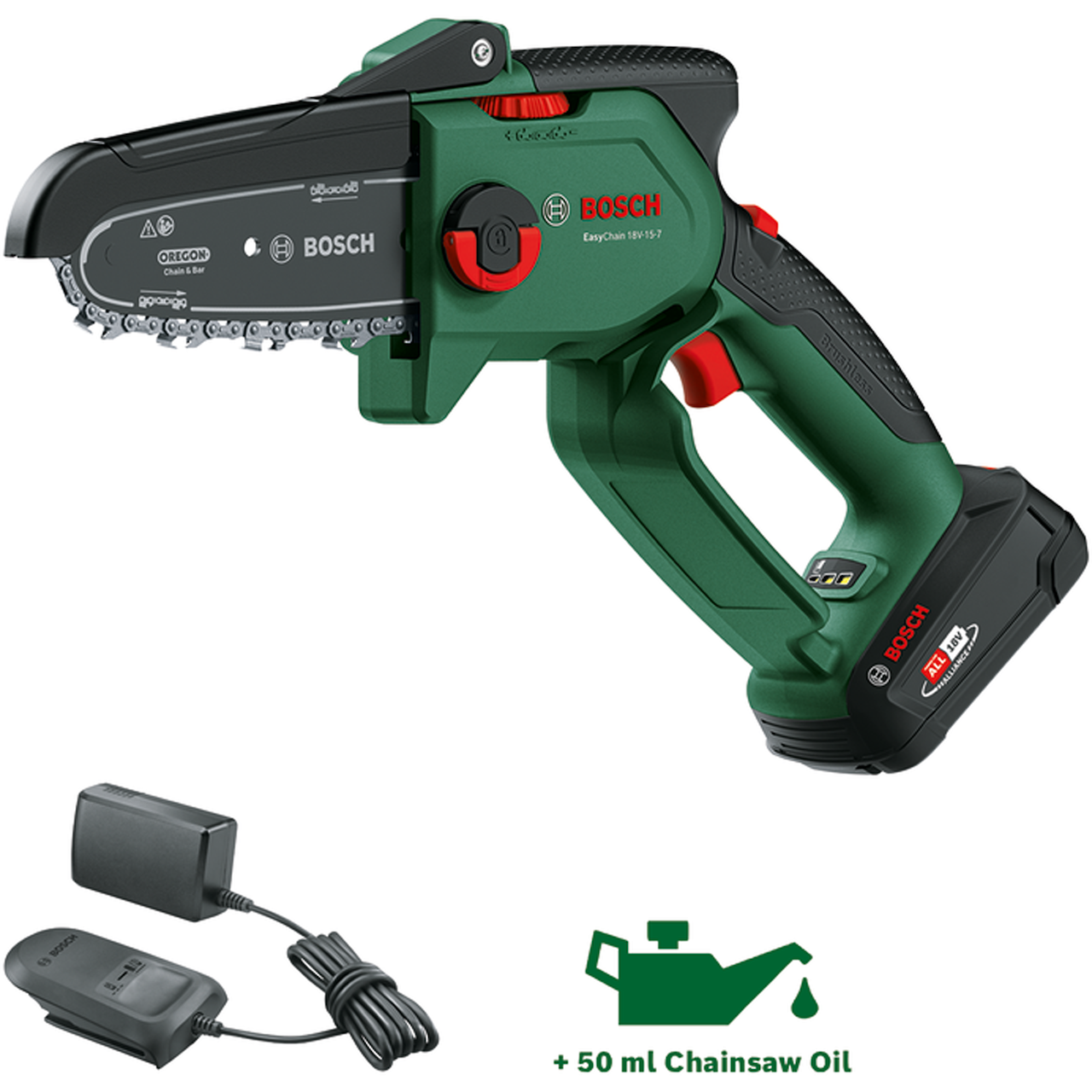 BOSCH KJEDESAG EASY 150MM 18V 2,5AH