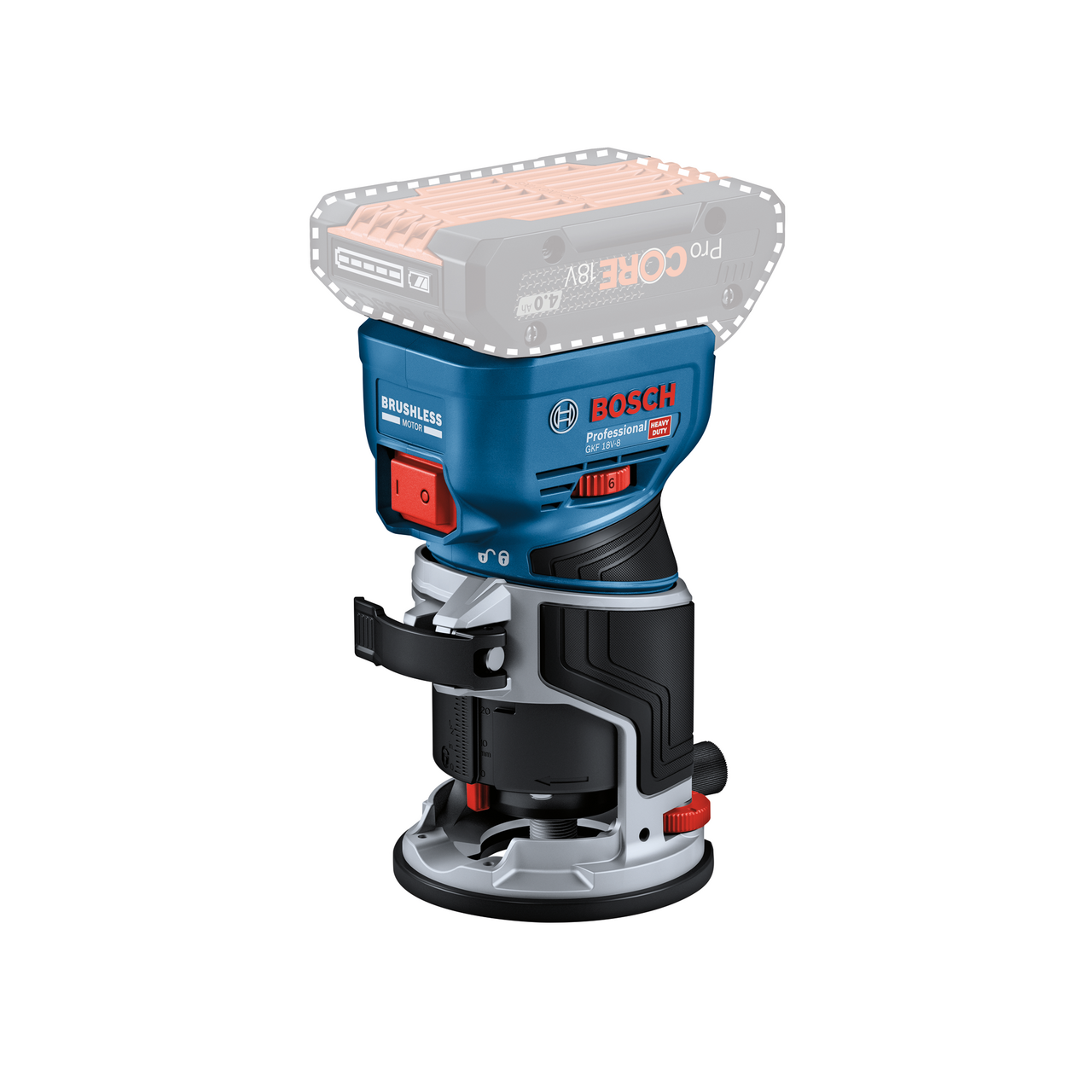 BOSCH KANTFRESER GKF 18V-8