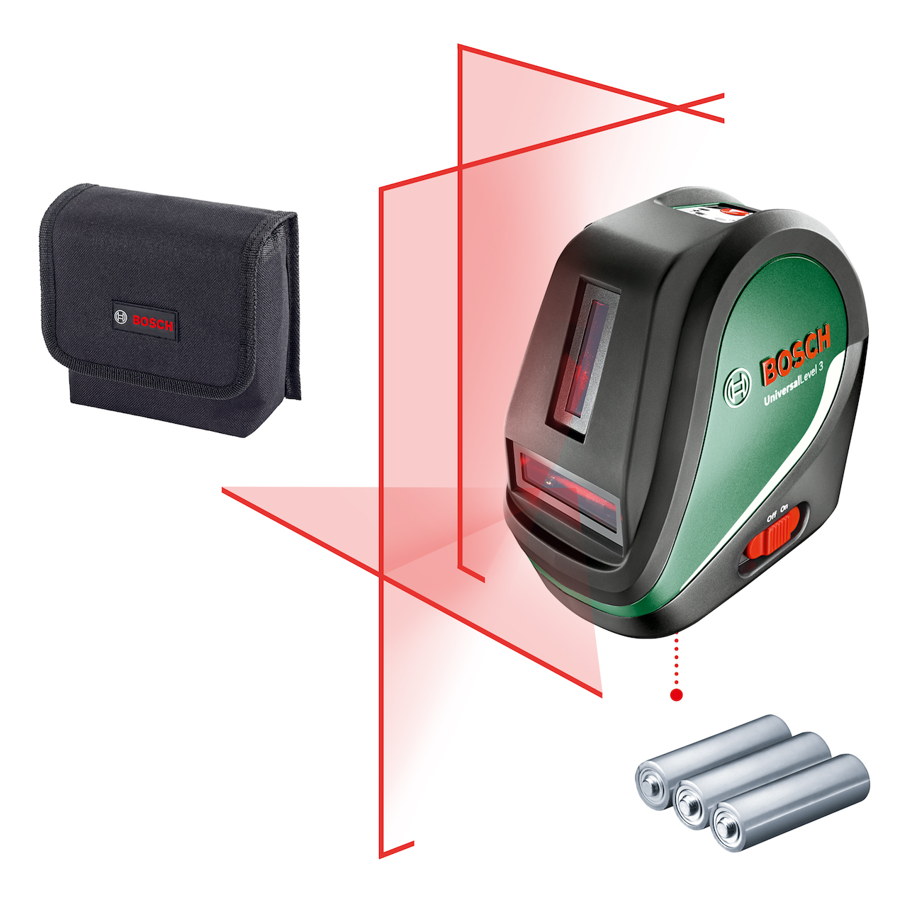 BOSCH KRYSSLASER UNIVERSALLEVEL 3