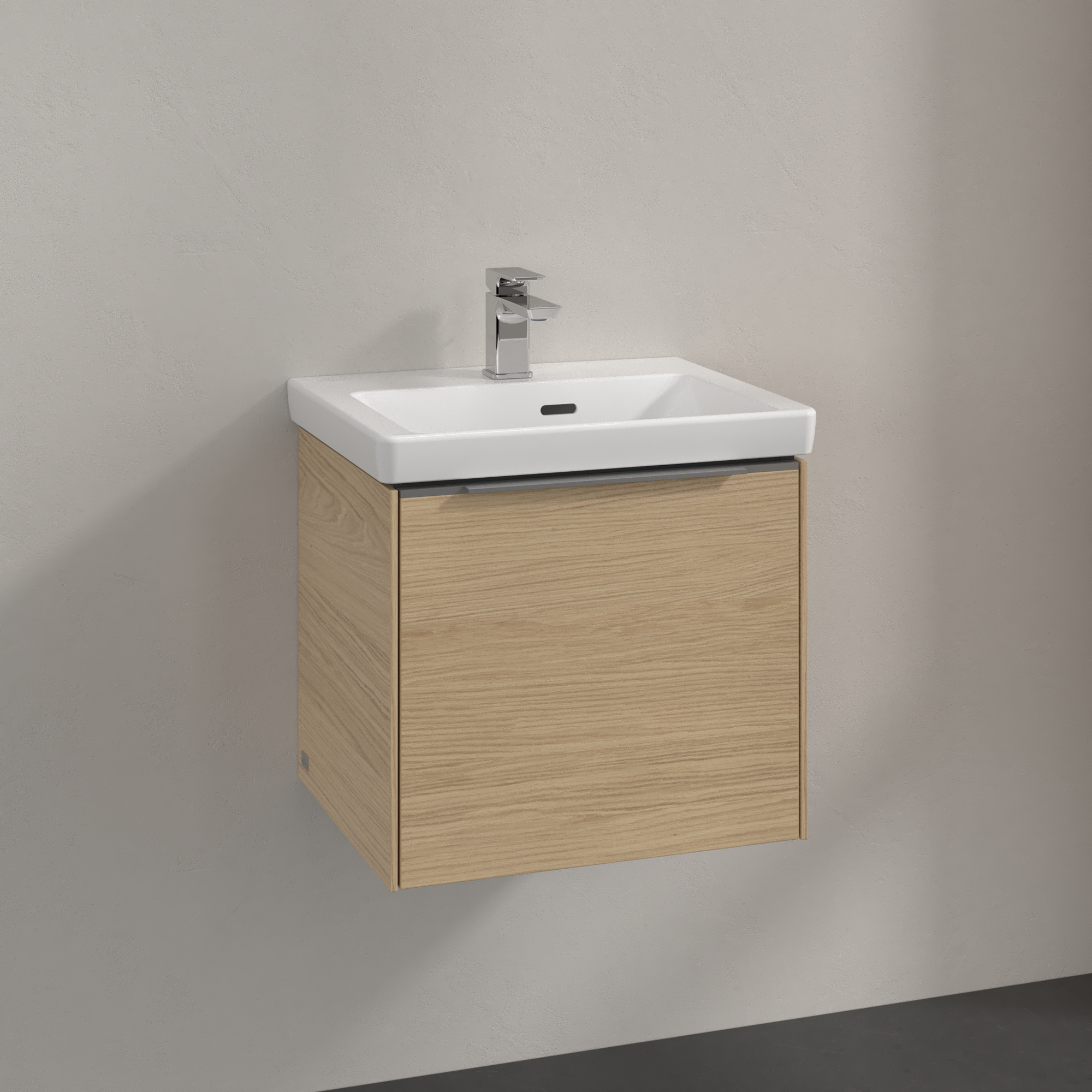 V&B SUBWAY 3.0 SERVANTSKAP 47X42 NORDIC OAK HÅNDTAK I KROM