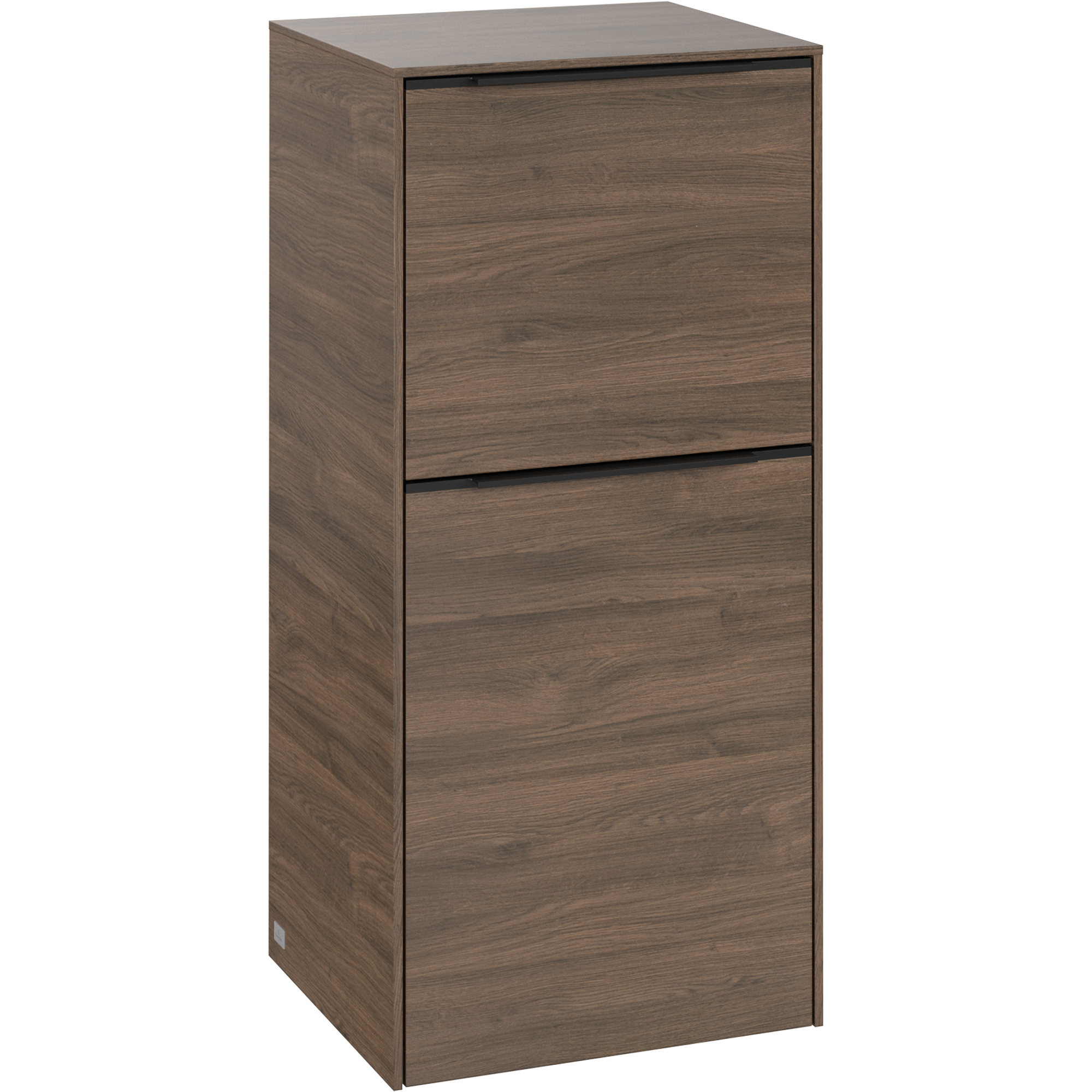 V&B SUBWAY 3.0 SIDESKAP 40X86 HØYRE ARIZONA OAK HÅNDTAK I VOLCANO BLACK