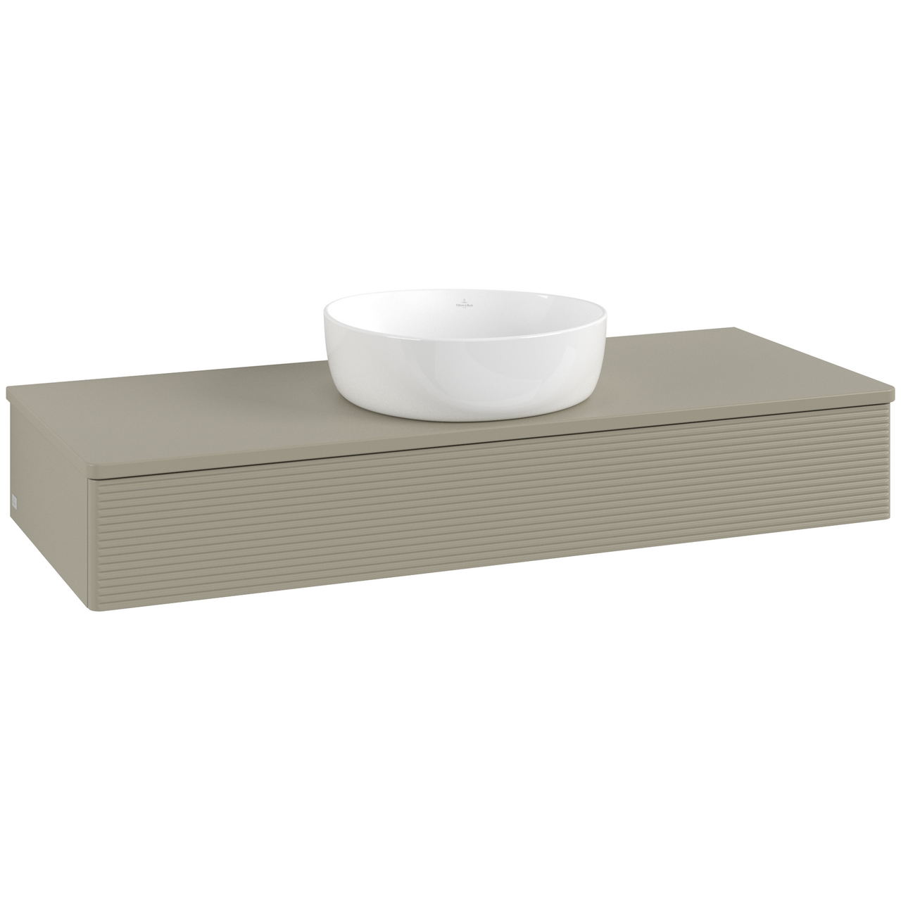 V&B ANTAO SERVANTSKAP 1 SKUFF RILLET 1200X190X500 U/KRANHULL STENGRÅ