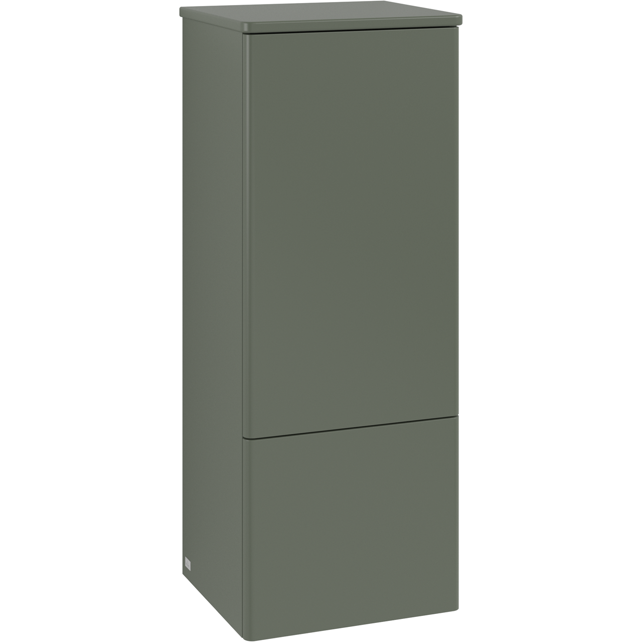V&B ANTAO MIDDELS HØYSKAP 1 DØR GLATT 414X1039X356 VENSTRE M/LYS GRØNN