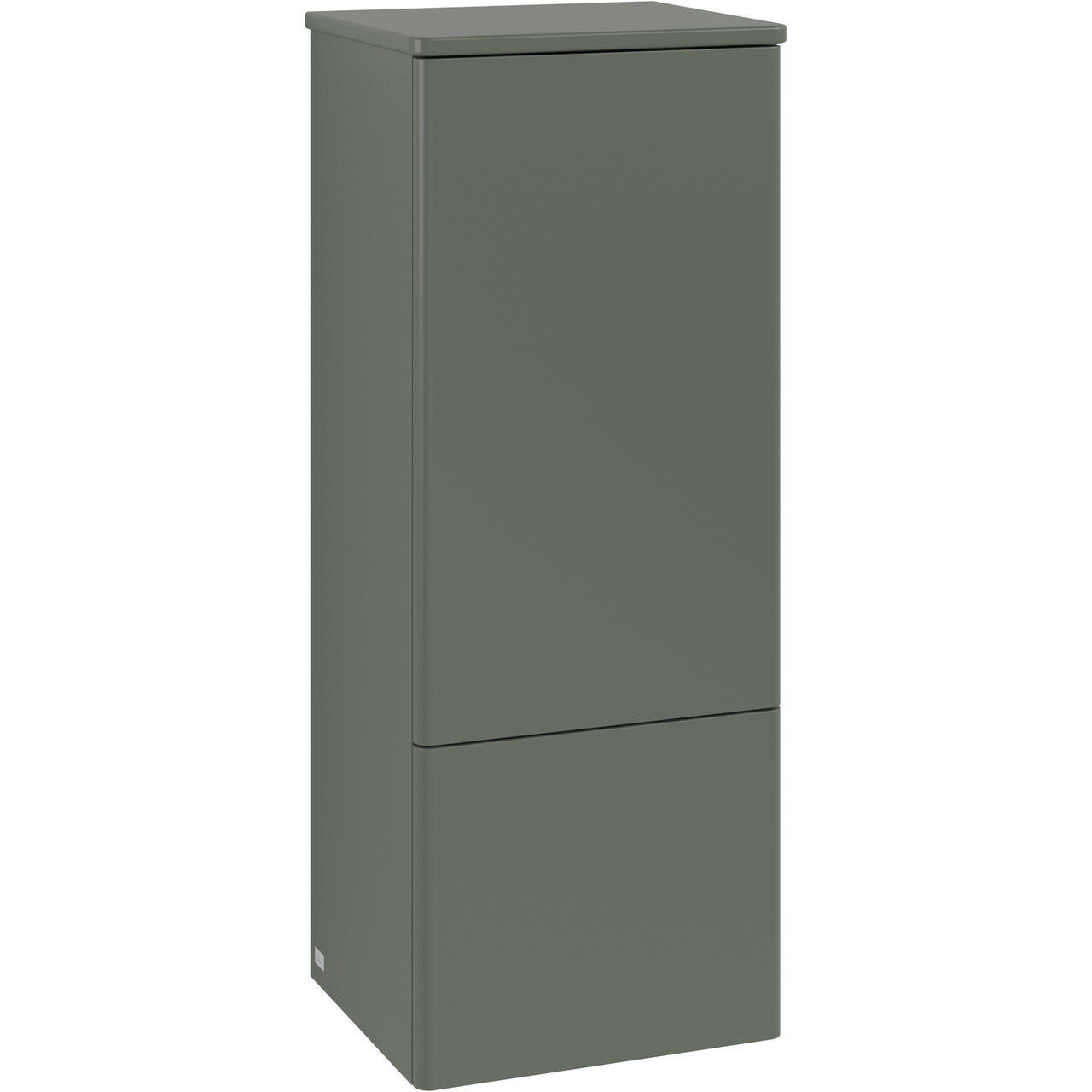 V&B ANTAO MIDDELS HØYSKAP 1 DØR GLATT 414X1039X356 HØYRE M/LYS GRØNN