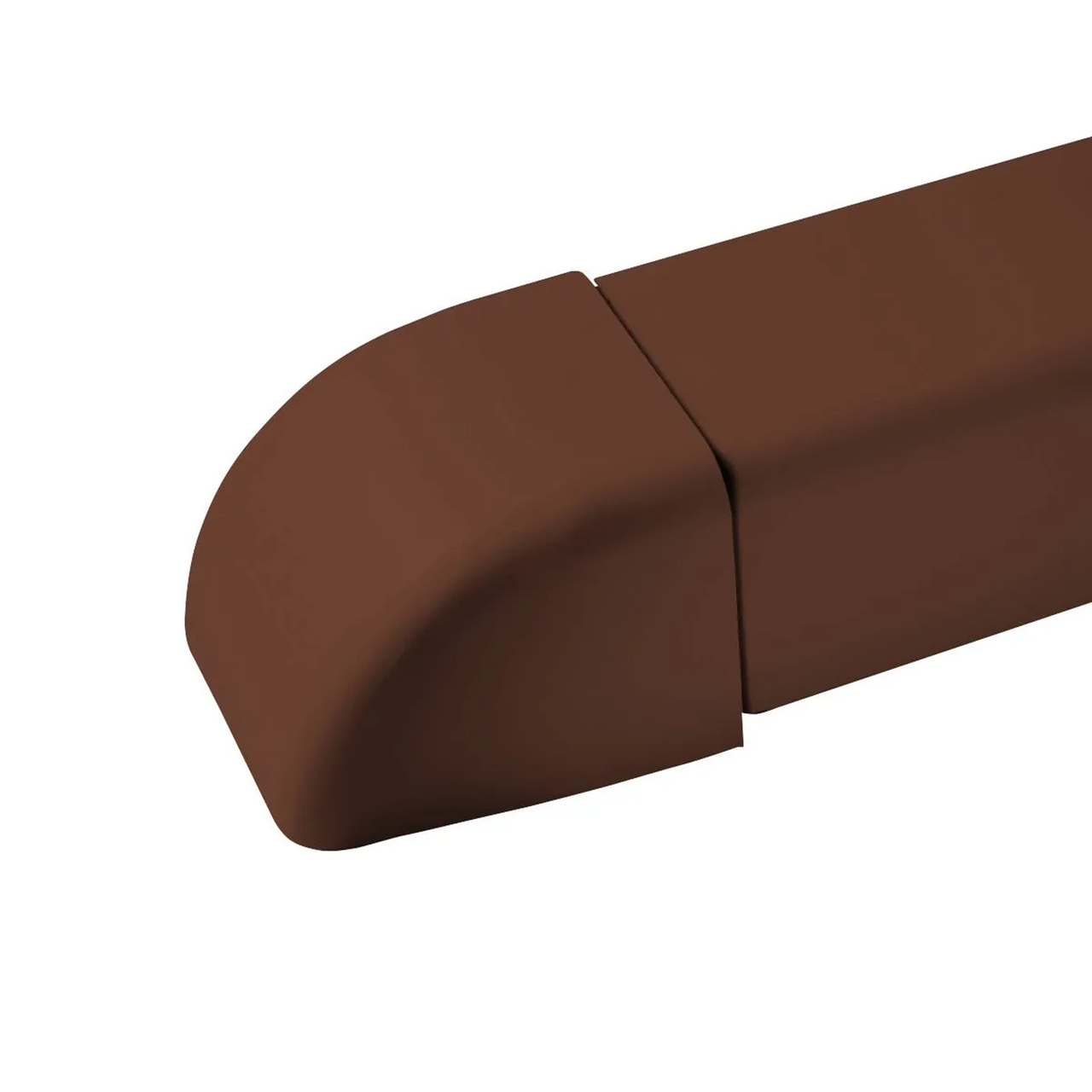 ENDELOKK 80X60MM, BRUN