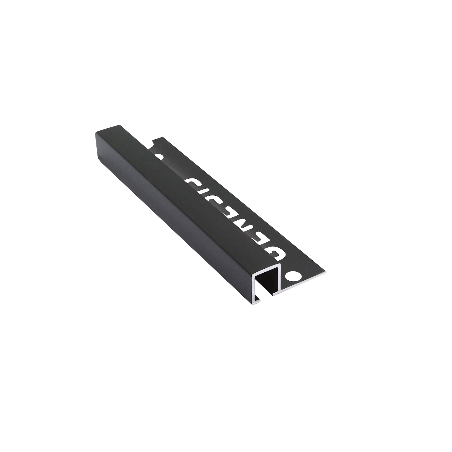 GENESIS UTV. HJØRNELIST 10 MM FIRKANT TDP SORT