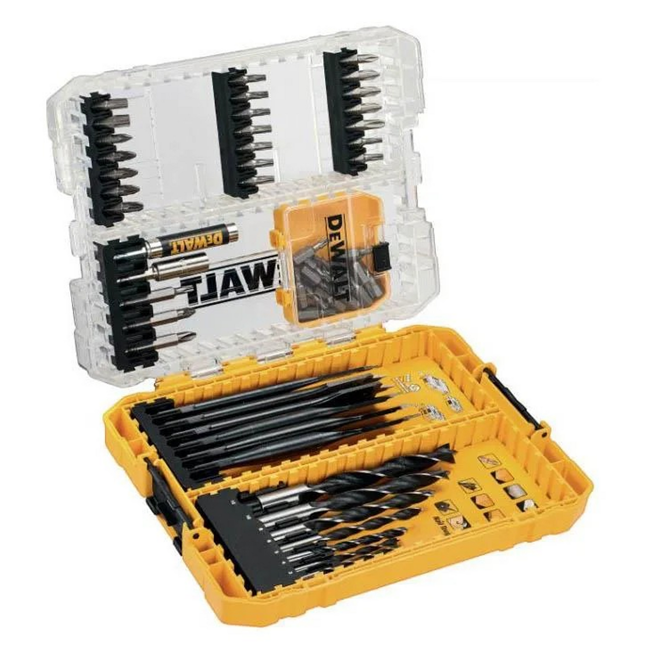 DEWALT BOR-BITSSETT 57ST M/FLATBOR DT70758