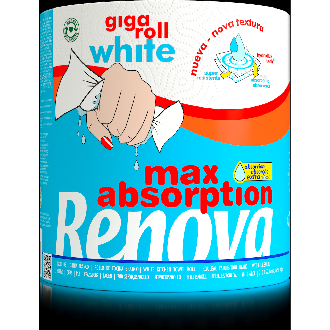 RENOVA MAXI ABSORPTION TØRKERULL