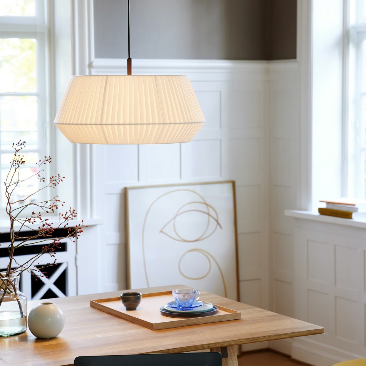 NORDLUX DICTE 53 PENDEL E27 HVIT