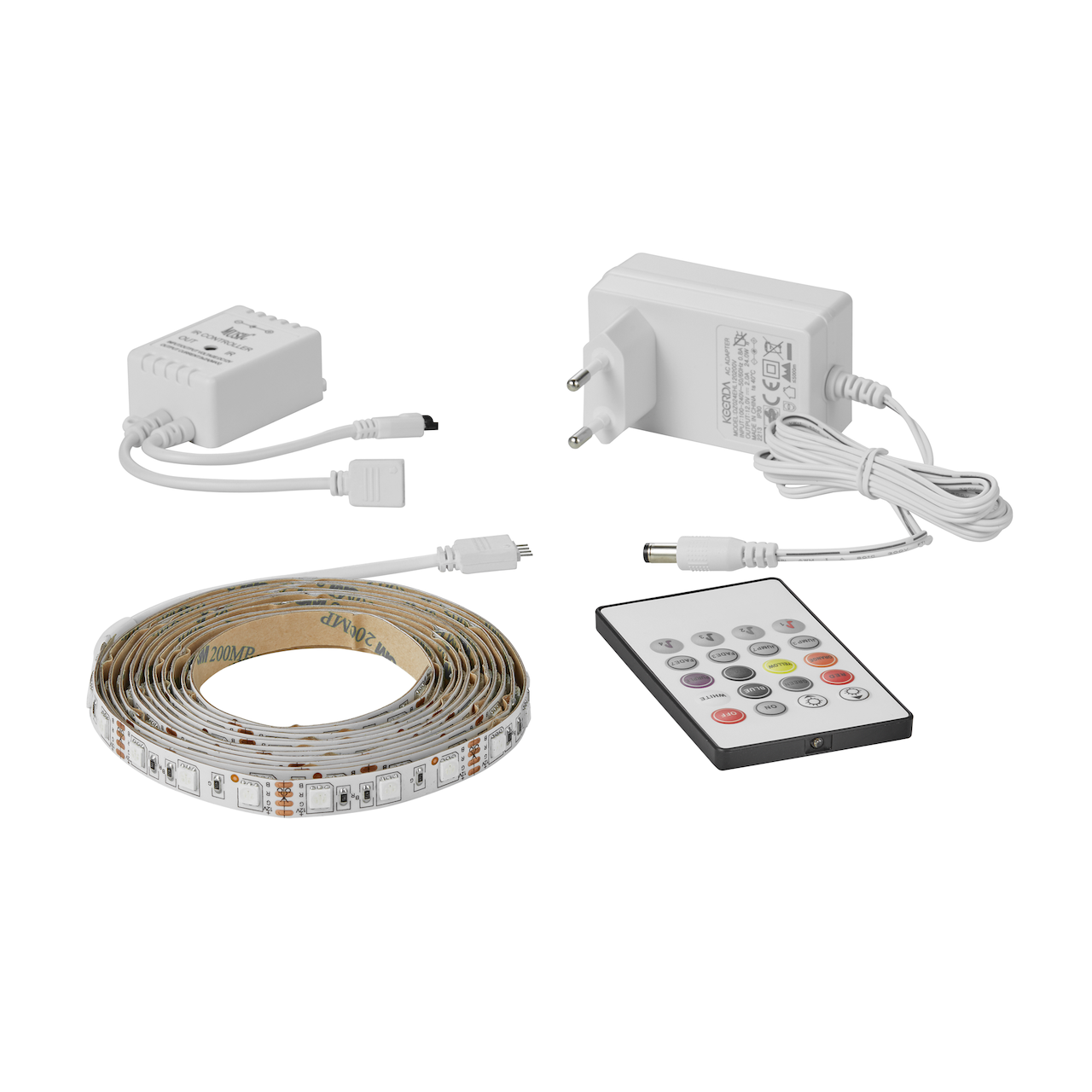 NORDLUX LED STRIP MUSIKK IP44 3M RGB