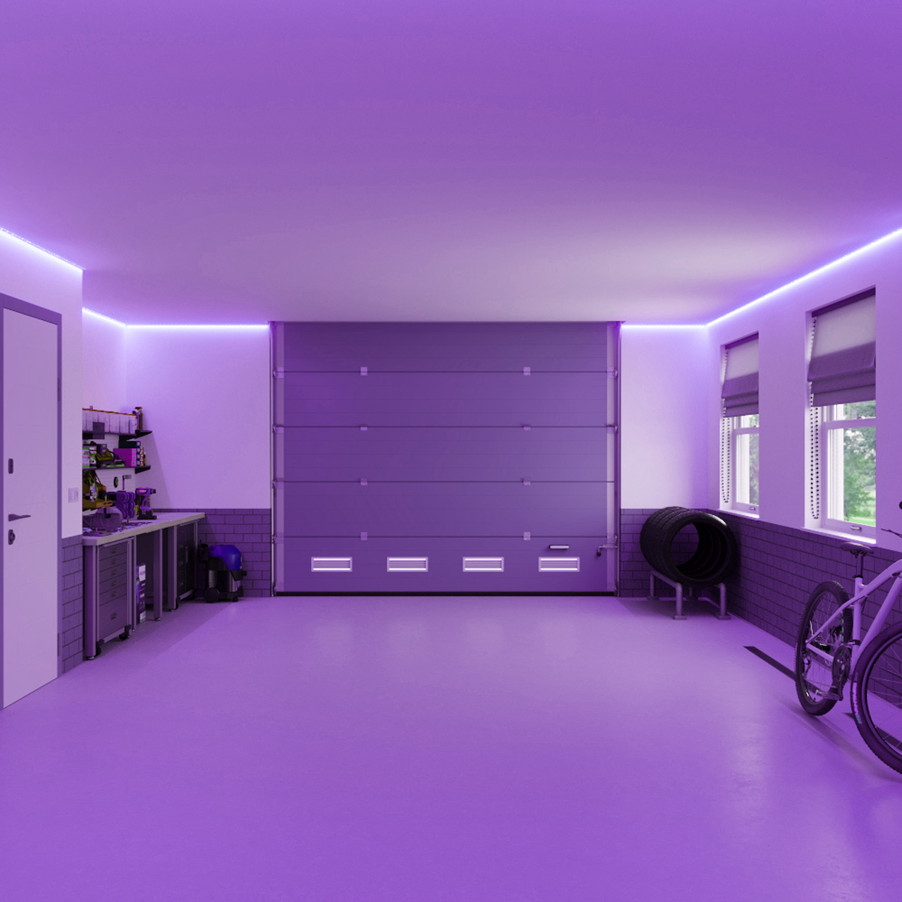 NORDLUX LED STRIP MUSIKK IP44 5M RGB