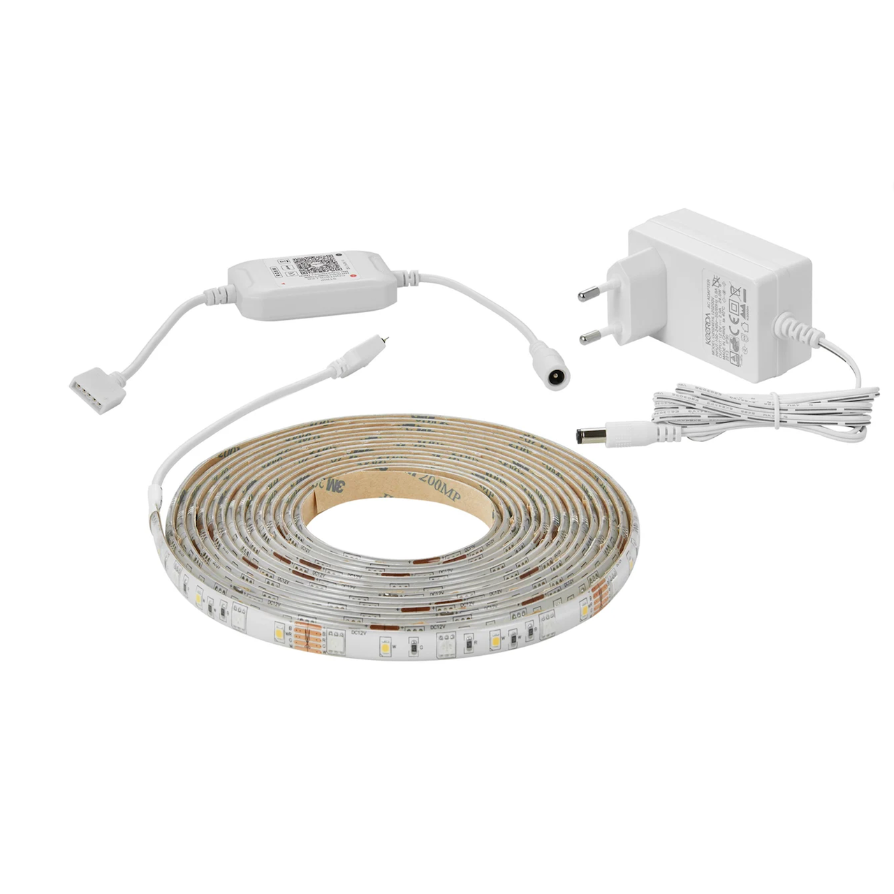 LED-stripe, CCT- og RGB-funksjon, 3 meter