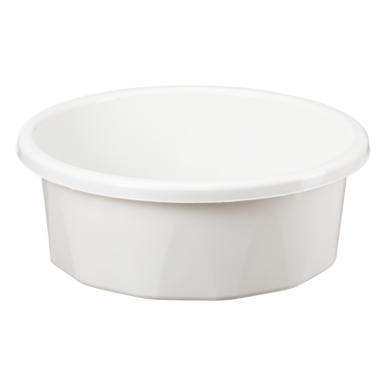 BALJE RUND DIAMOND 8 L HVIT