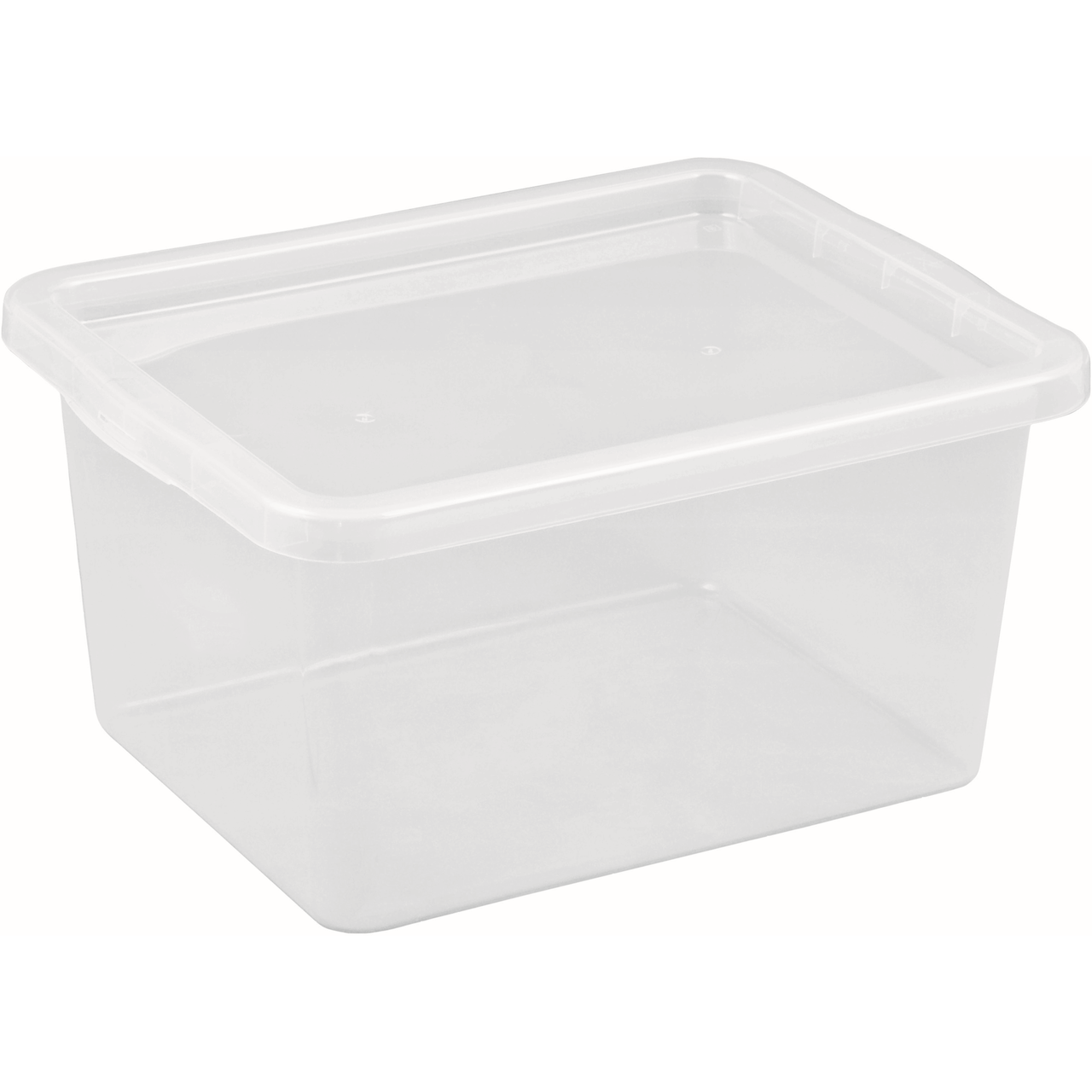 BASIC BOX 52L TRANSPARENT BOKS OG LOKK