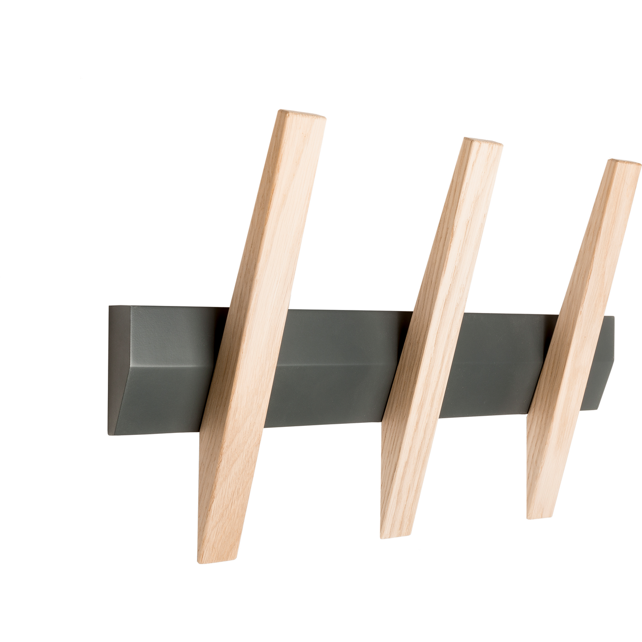 HOIGAARD TANGENT KNAGGEREKKE 38 CM ANTRASITT/EIK