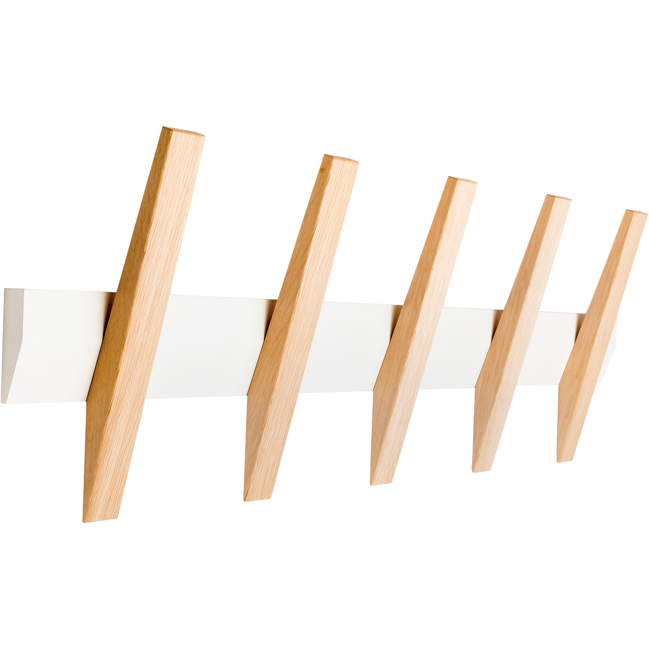 HOIGAARD TANGENT KNAGGEREKKE 64 CM HVIT/EIK