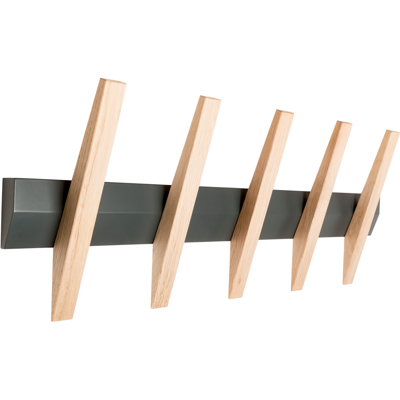 HOIGAARD TANGENT KNAGGEREKKE 64 CM ANTRASITT/EIK