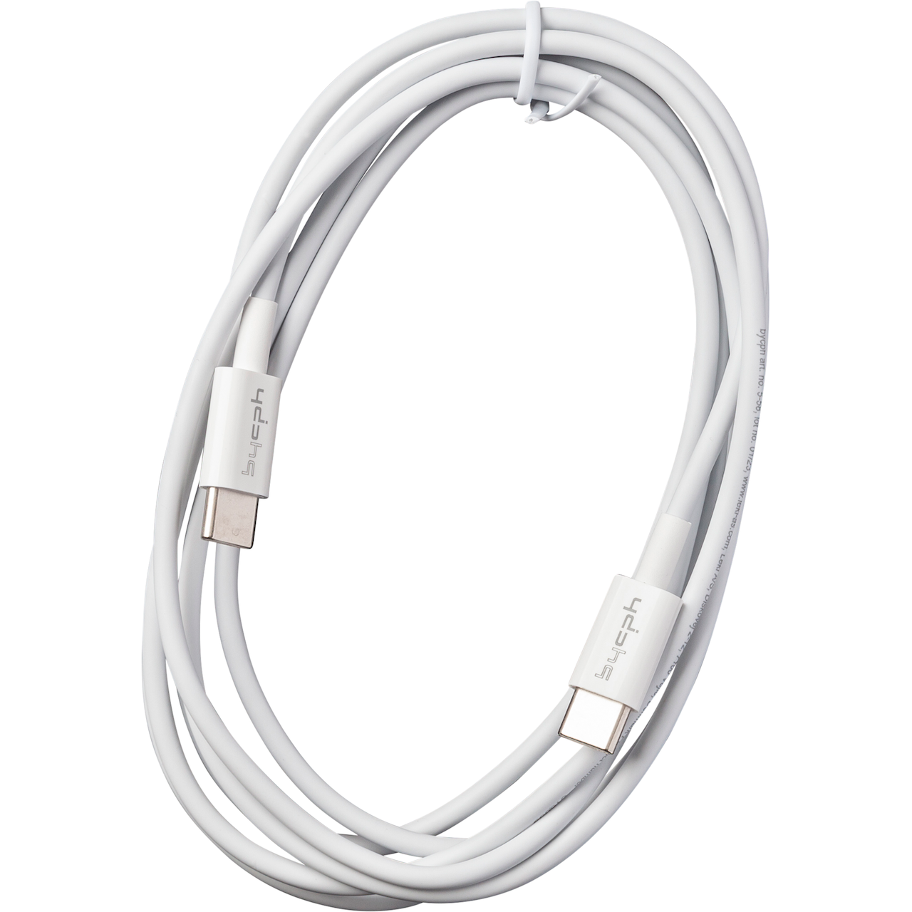 LEKI BYCPH CABLE USB C TIL USB C 2 METER