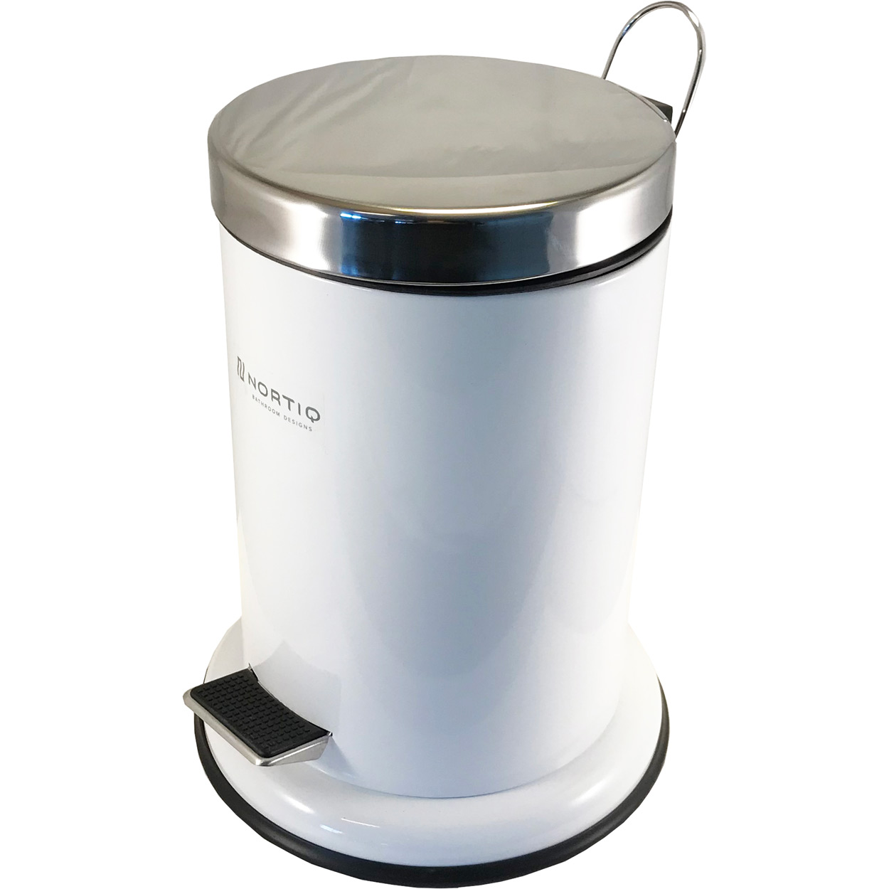 Nortiq Pedalbotte 3 L Hvit Rustfritt Stal Megaflis No