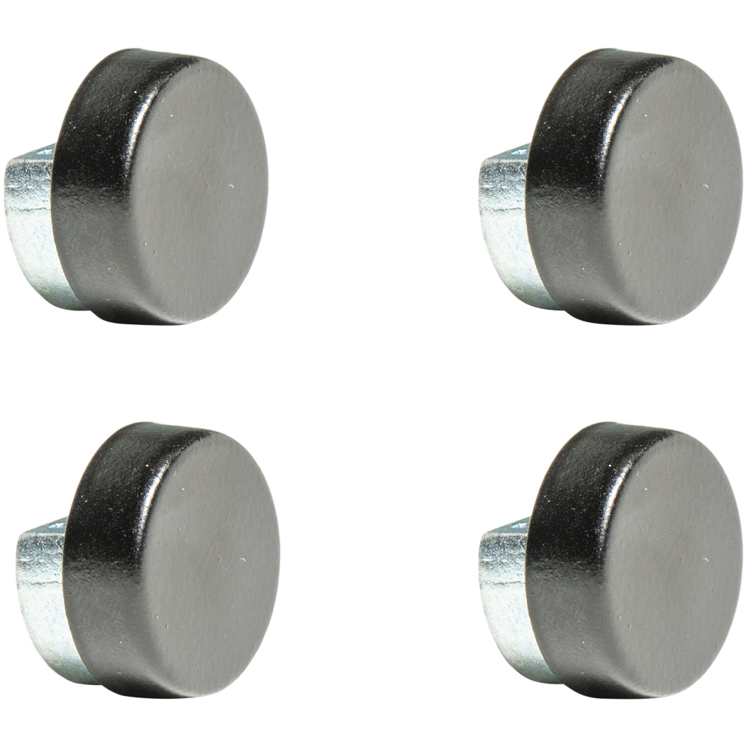 SPEILBESLAG RUNDE MAT KROM Ø22MM 4 STK