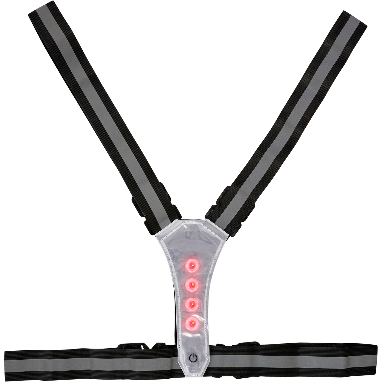 REFLEKSVEST RAWLINK JUSTERBAR MED LED M/L/XL