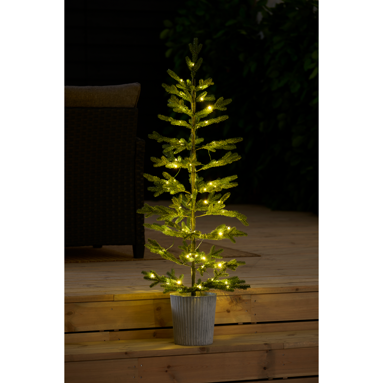 DAY GRANTRE I POTTE M/70LED 120CM T/BATTERI IP44