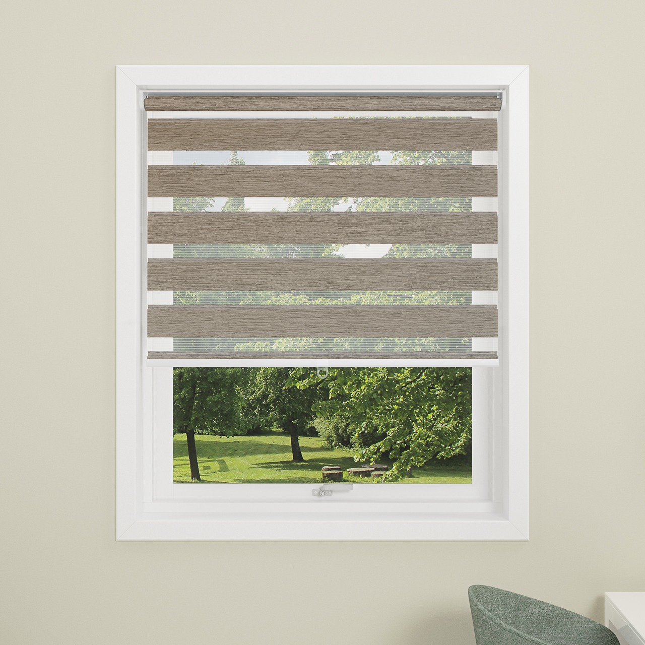DEBEL RULLEGARDIN T-DUO 120X175 KREM